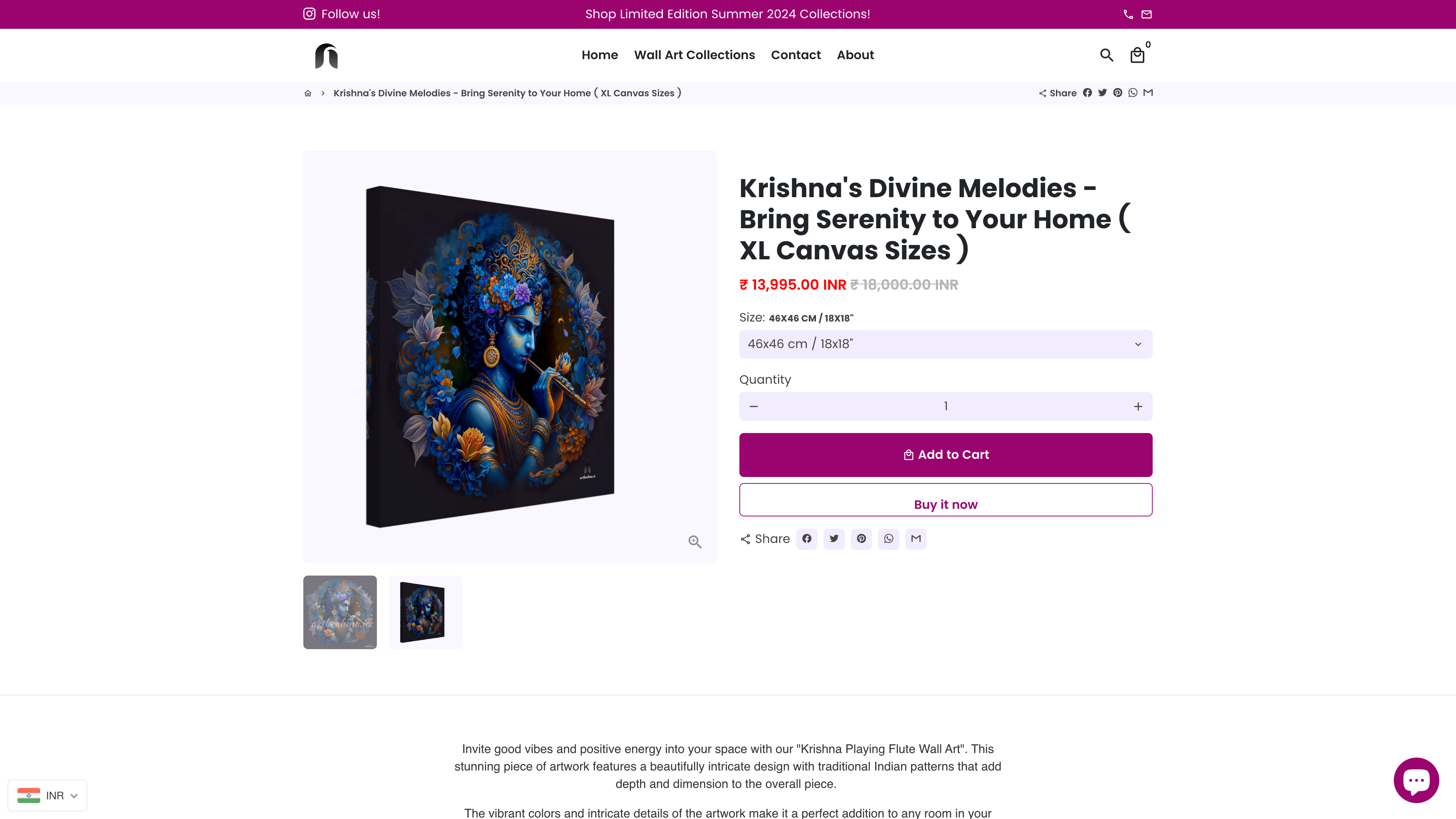 Art Brahma - AI Artworks Shop screenshot 3