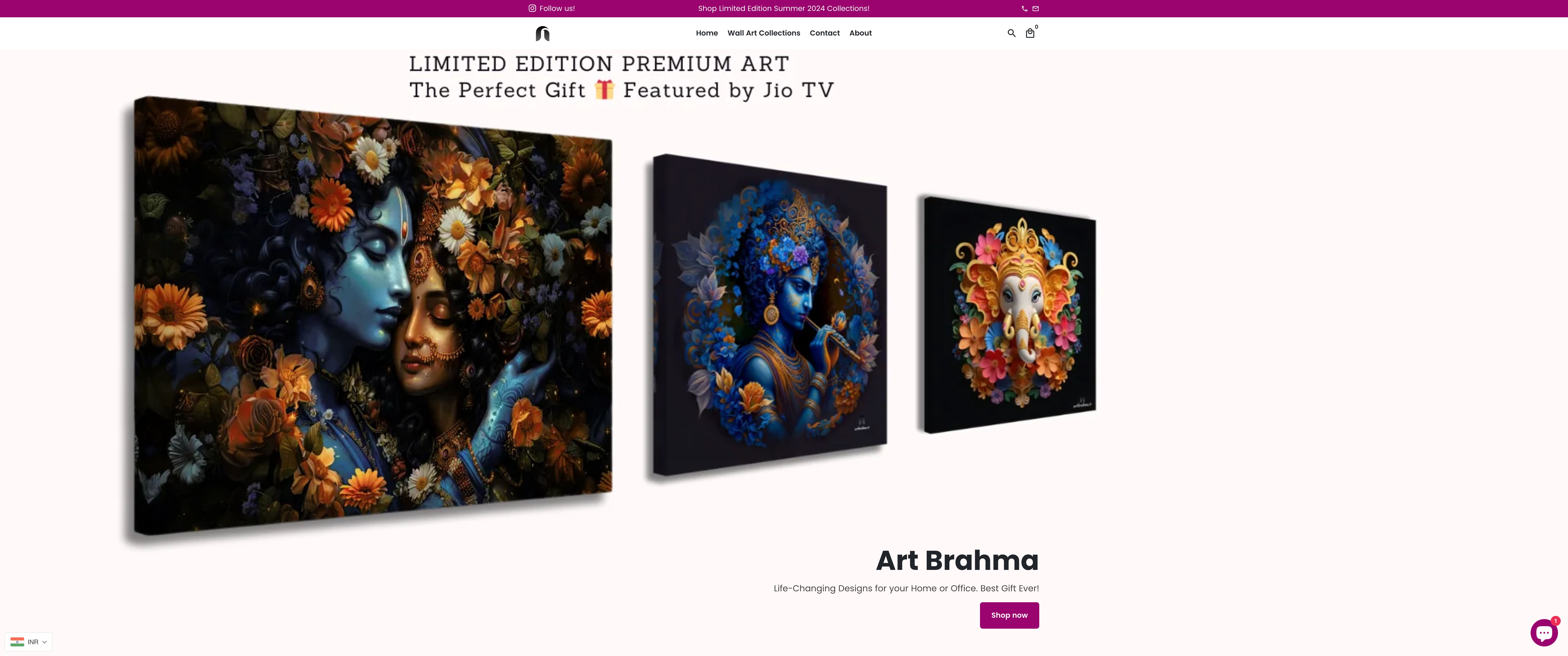 Art Brahma - AI Artworks Shop screenshot 4