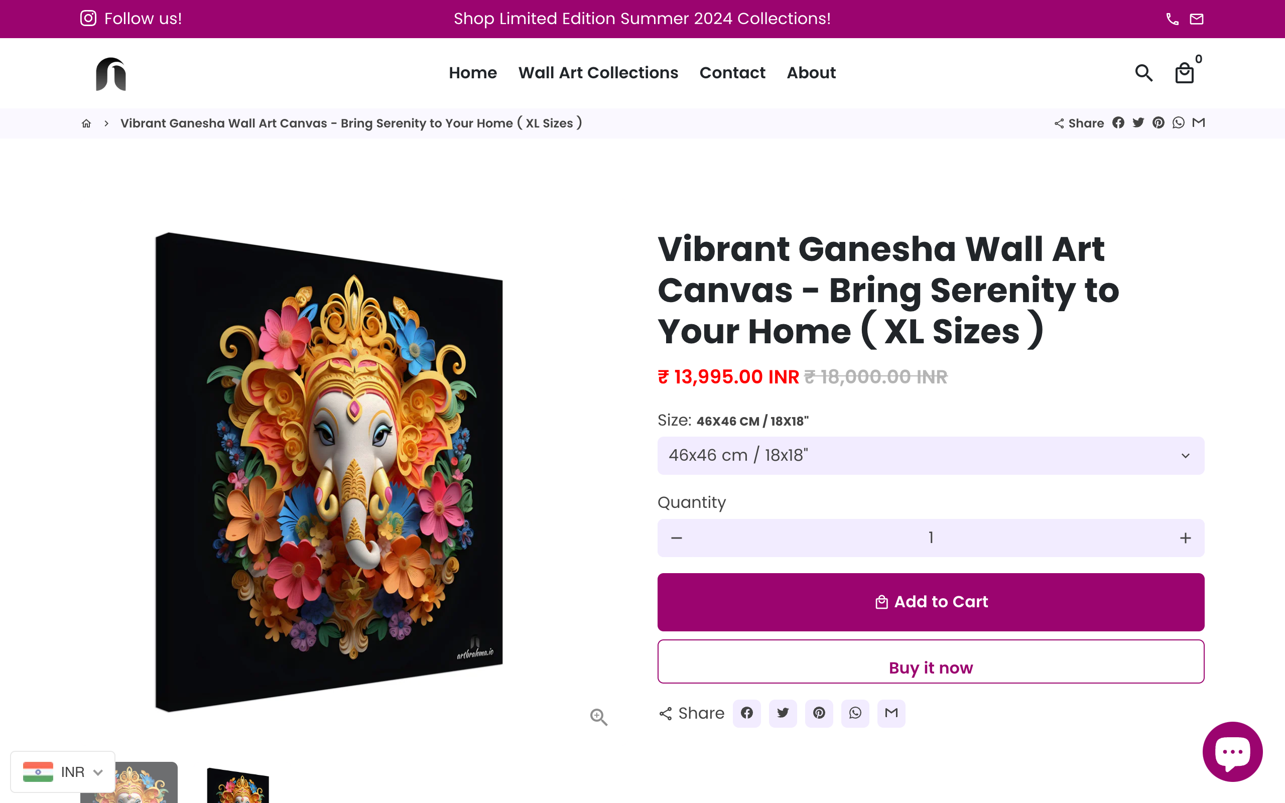 Art Brahma - AI Artworks Shop screenshot 5