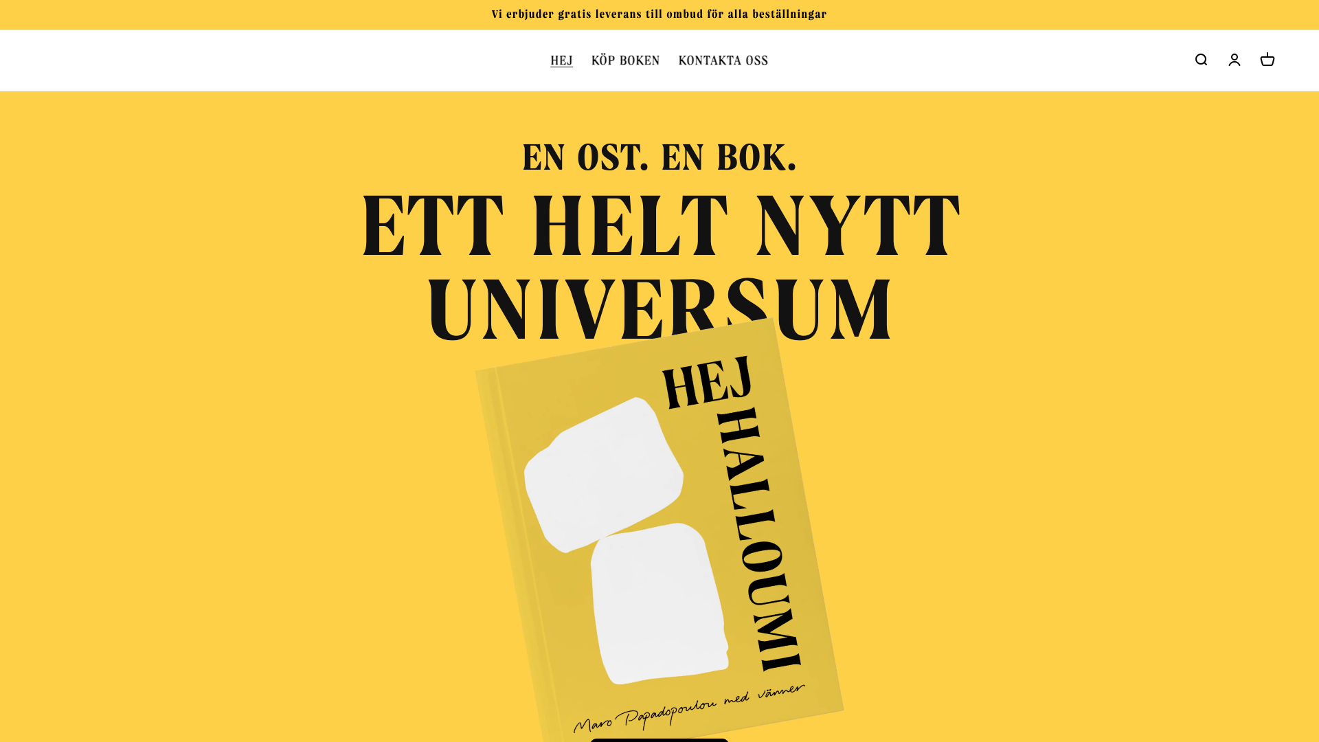 Shopify Store Development for Hej Halloumi: Celebrating the Versatilit