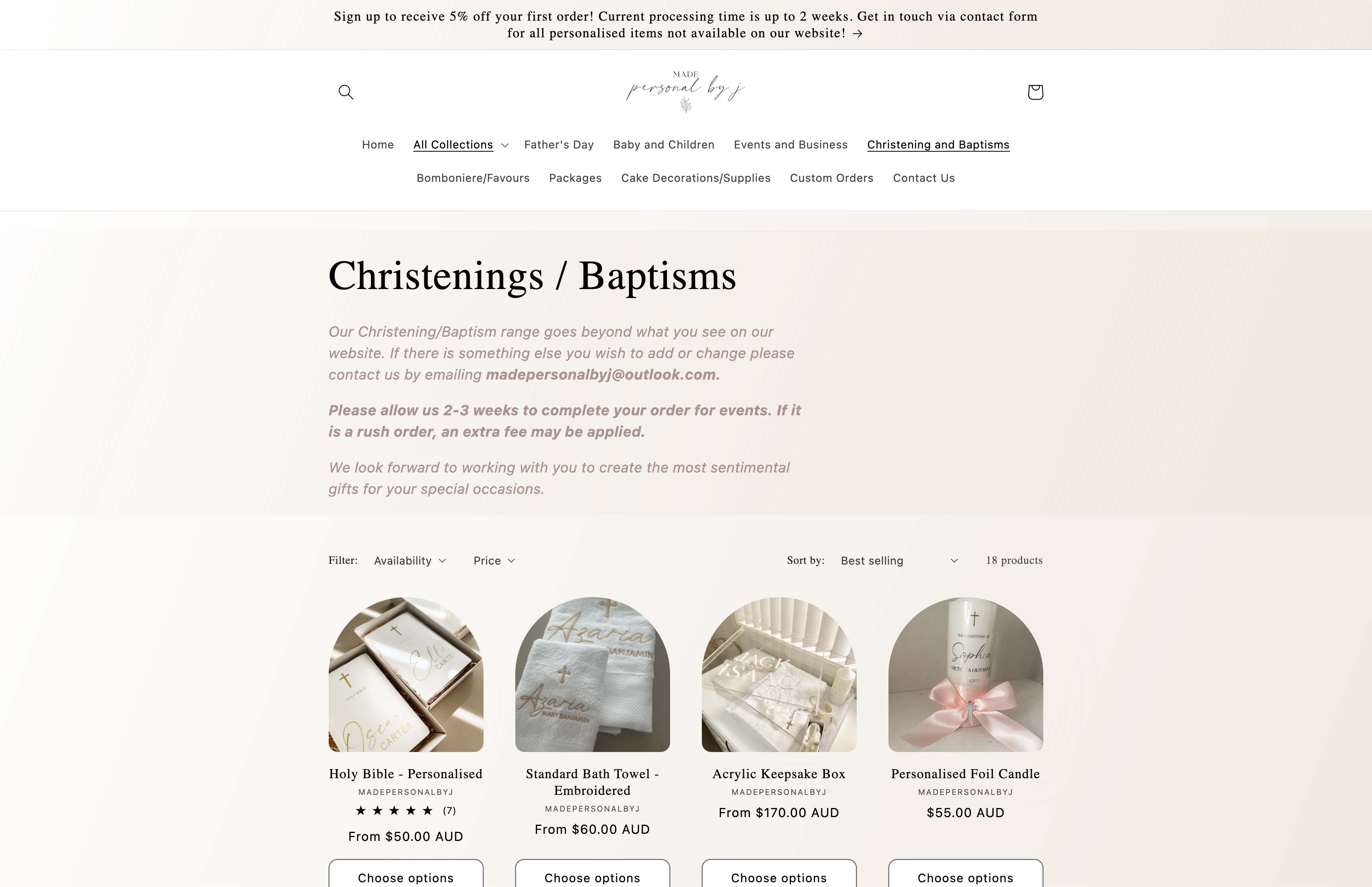 Accessories: Custom baby accessories  screenshot 4