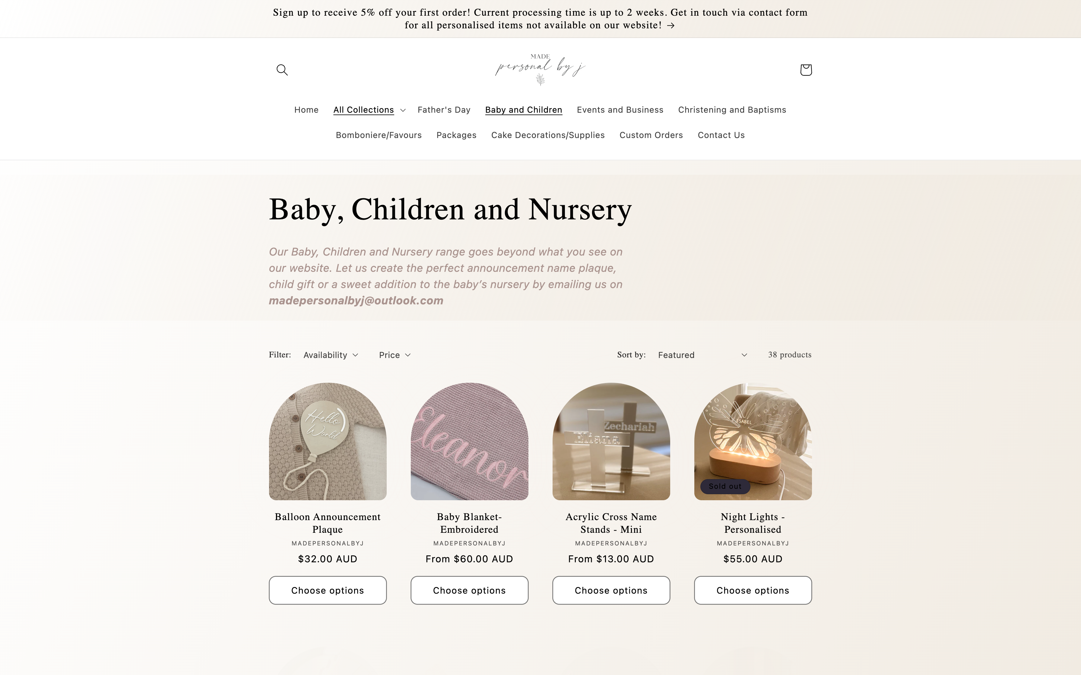Accessories: Custom baby accessories  screenshot 3