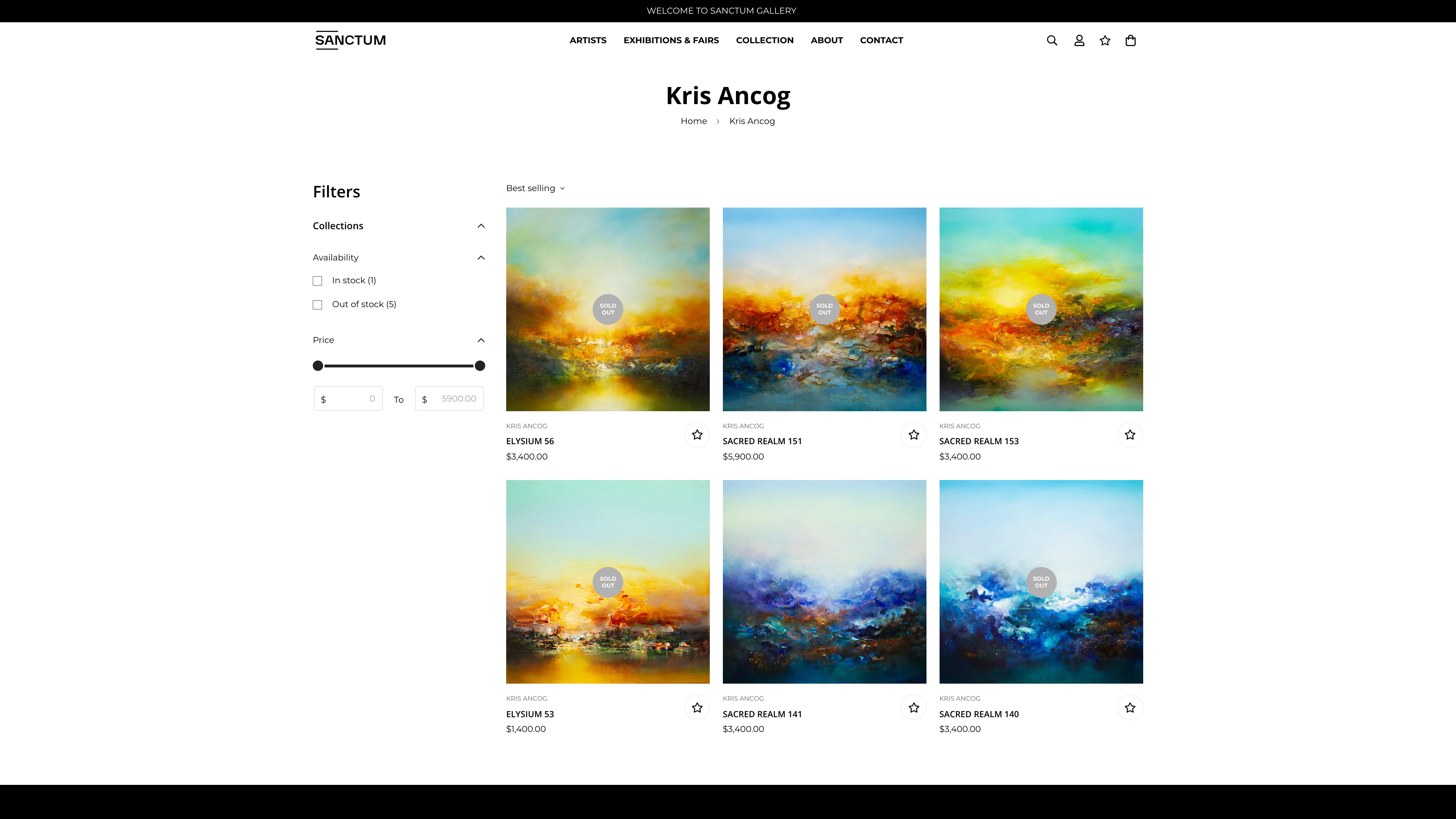 Sanctum Gallery  screenshot 2