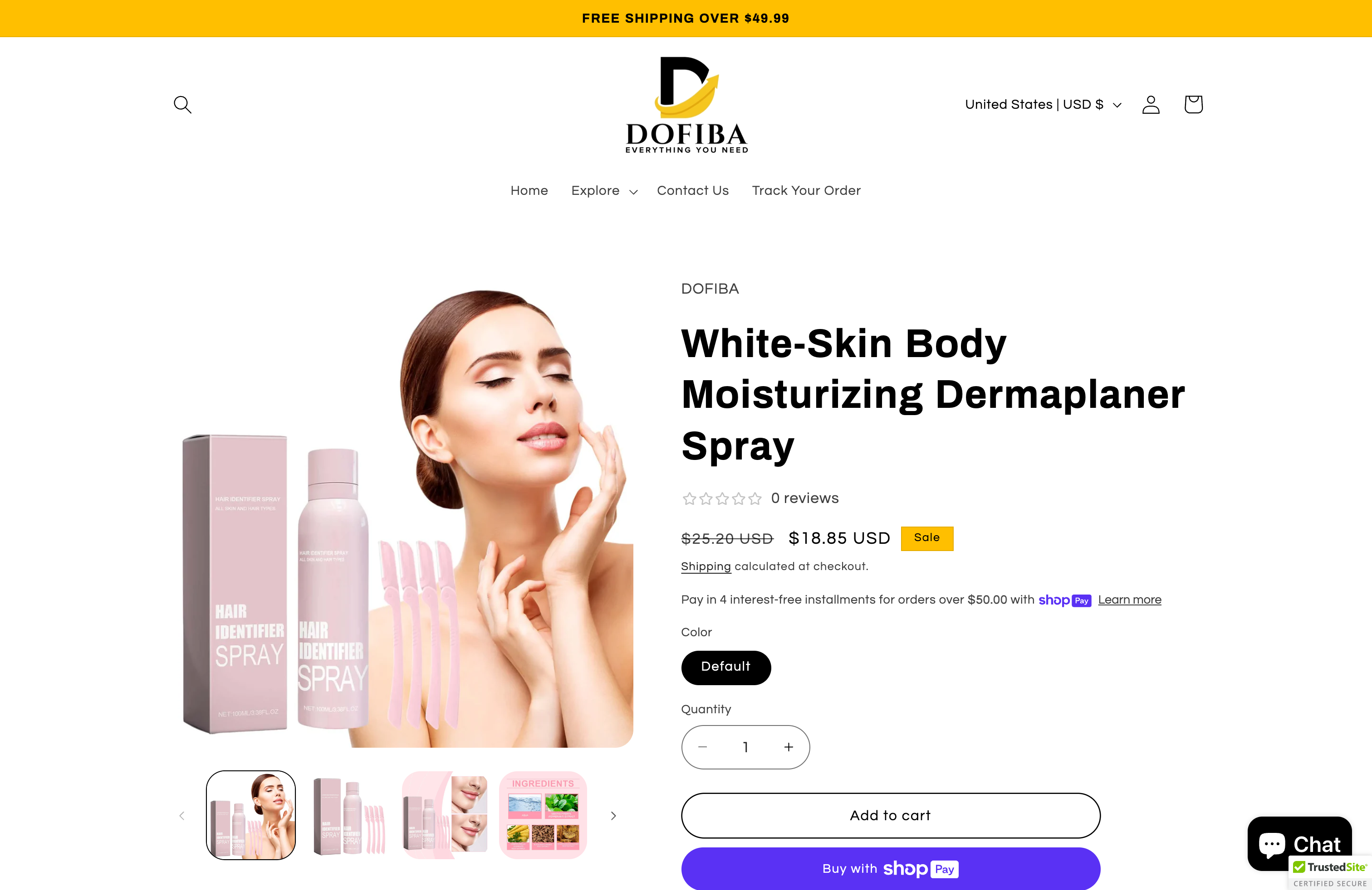 Dofiba - Dynamic Multi-Product E-Commerce Store screenshot 5