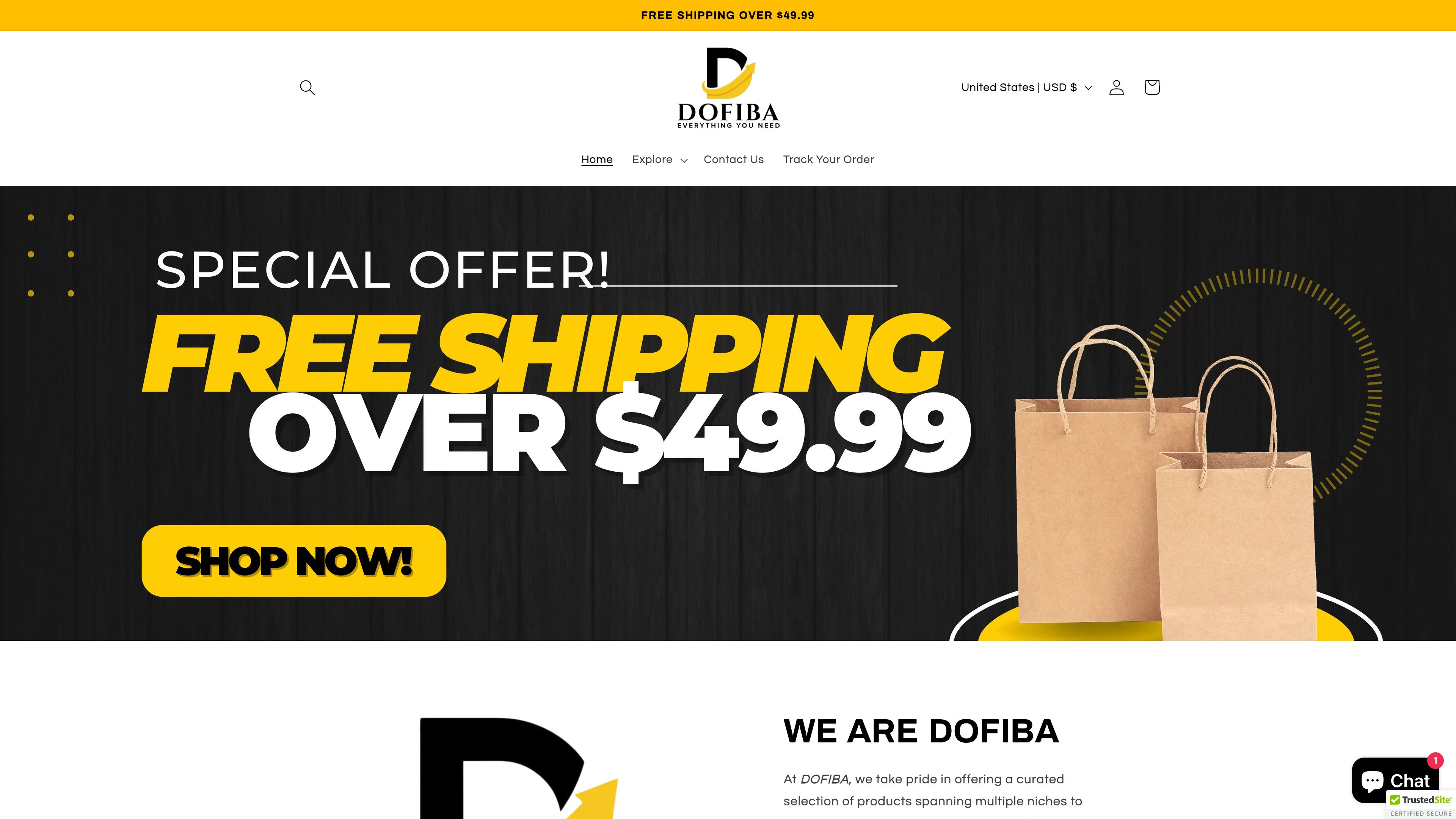 Dofiba - Dynamic Multi-Product E-Commerce Store screenshot 6