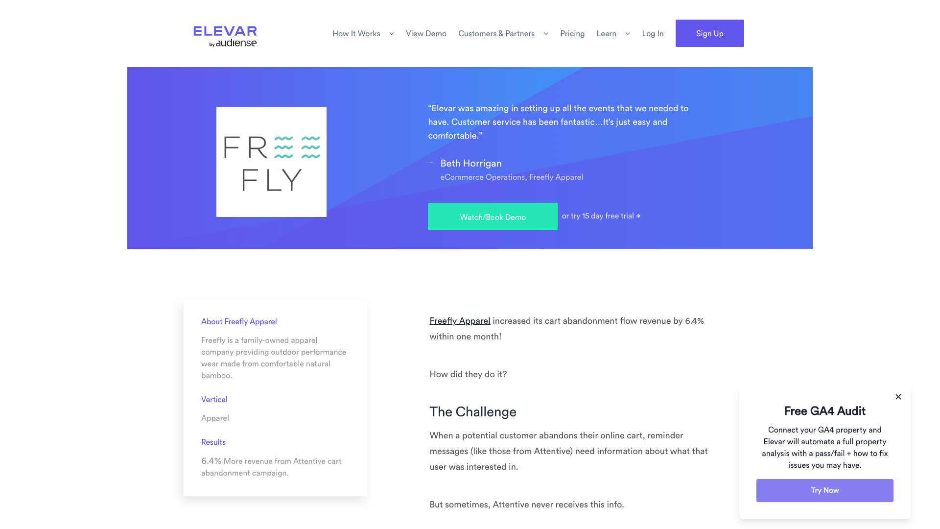 Freefly Apparel screenshot