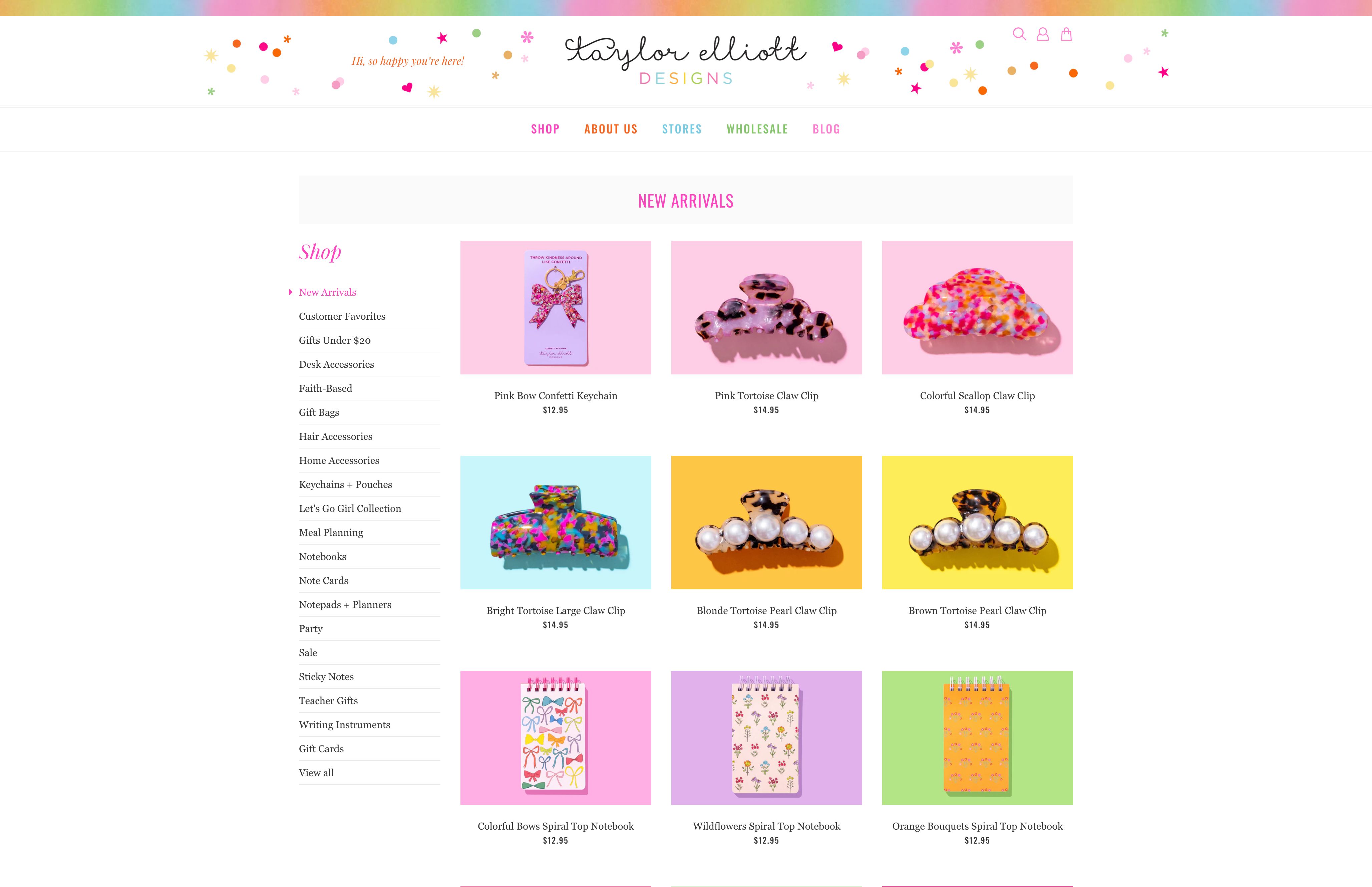 Taylor Elliott Designs screenshot 4