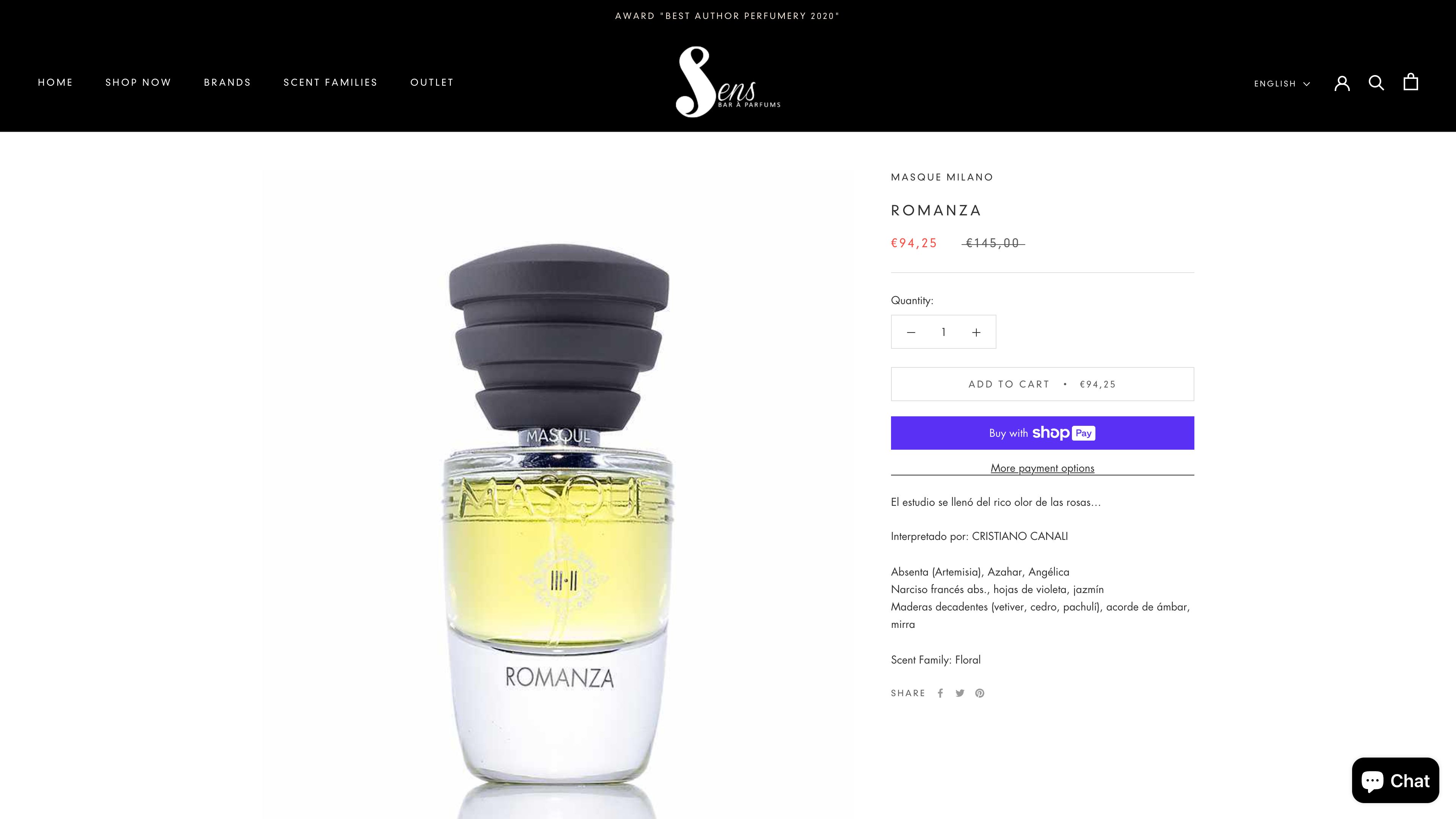 Sens Bar à Parfums screenshot 3