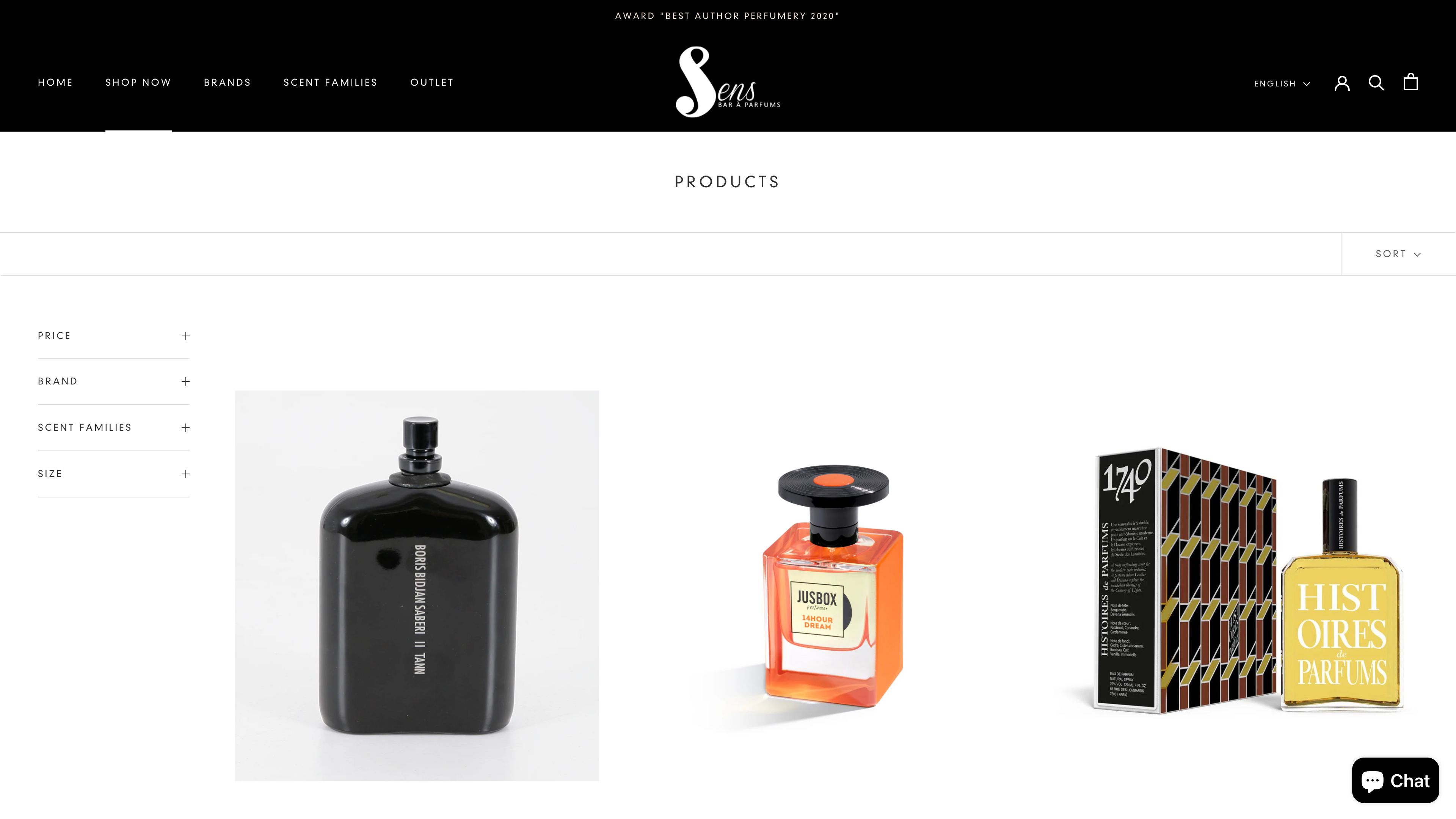 Personalized Perfume Discovery at Sens Bar à Parfums