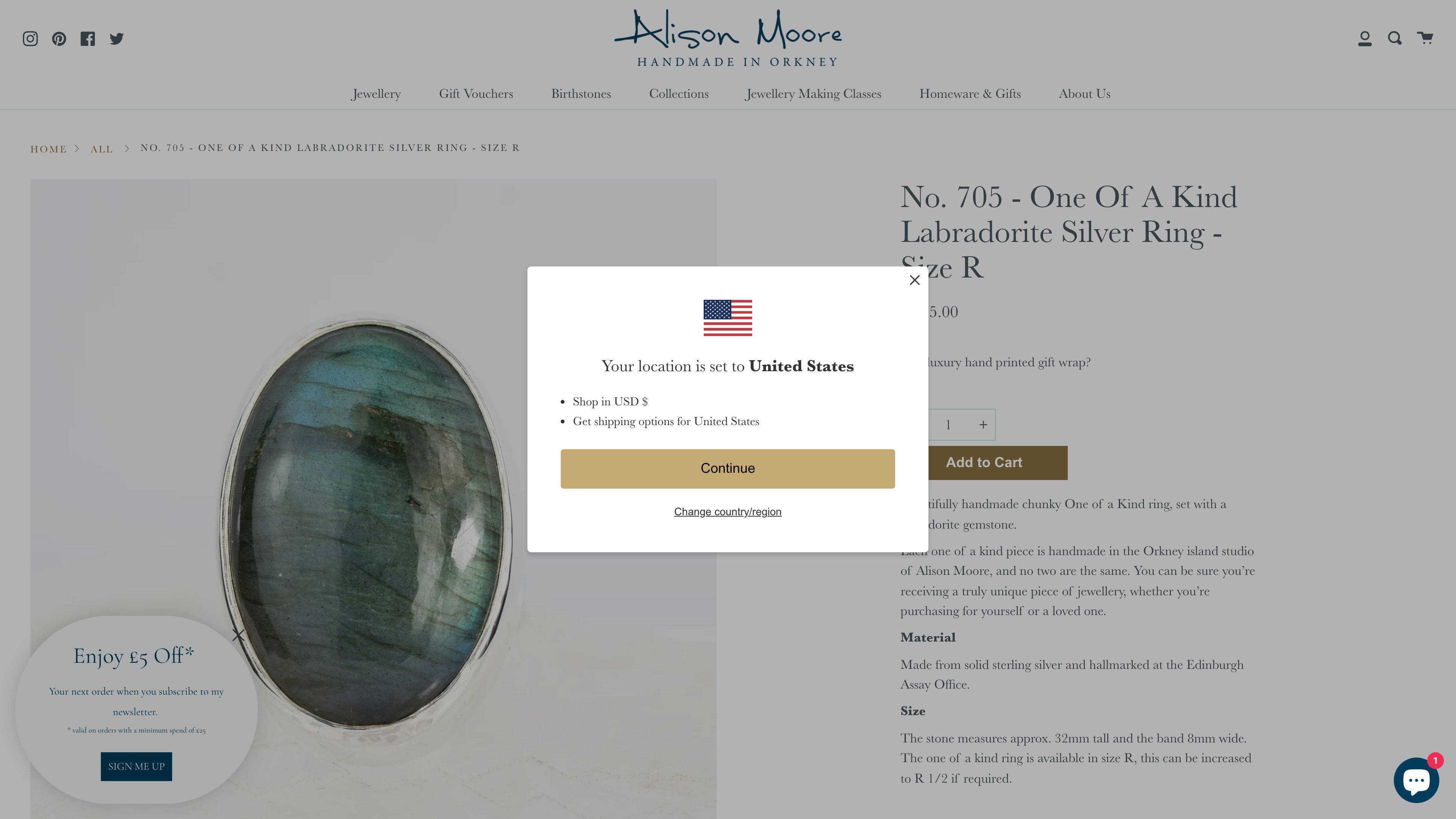 Alison Moore Designs screenshot 3