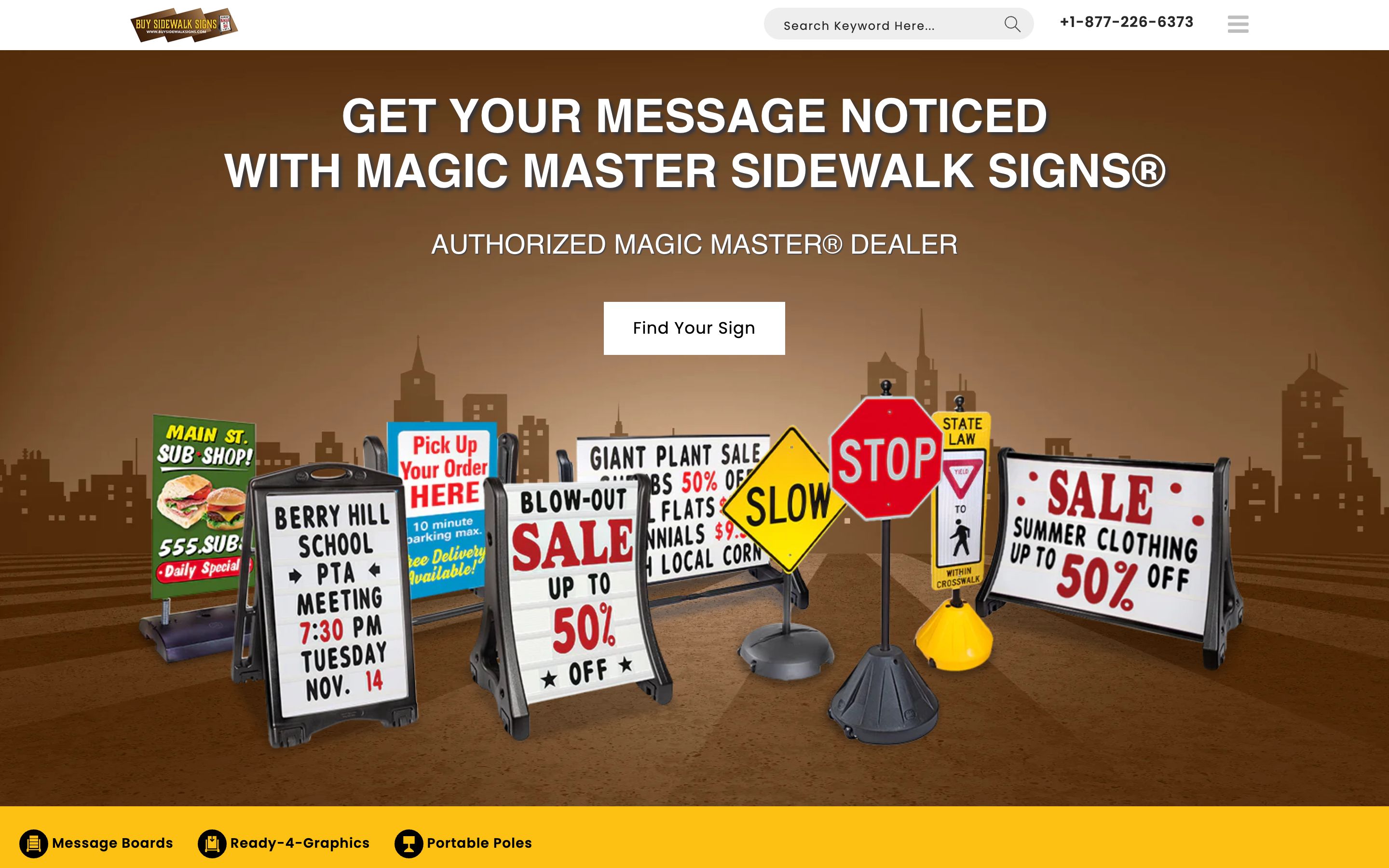 Buy Side Walk Signs screenshot 5