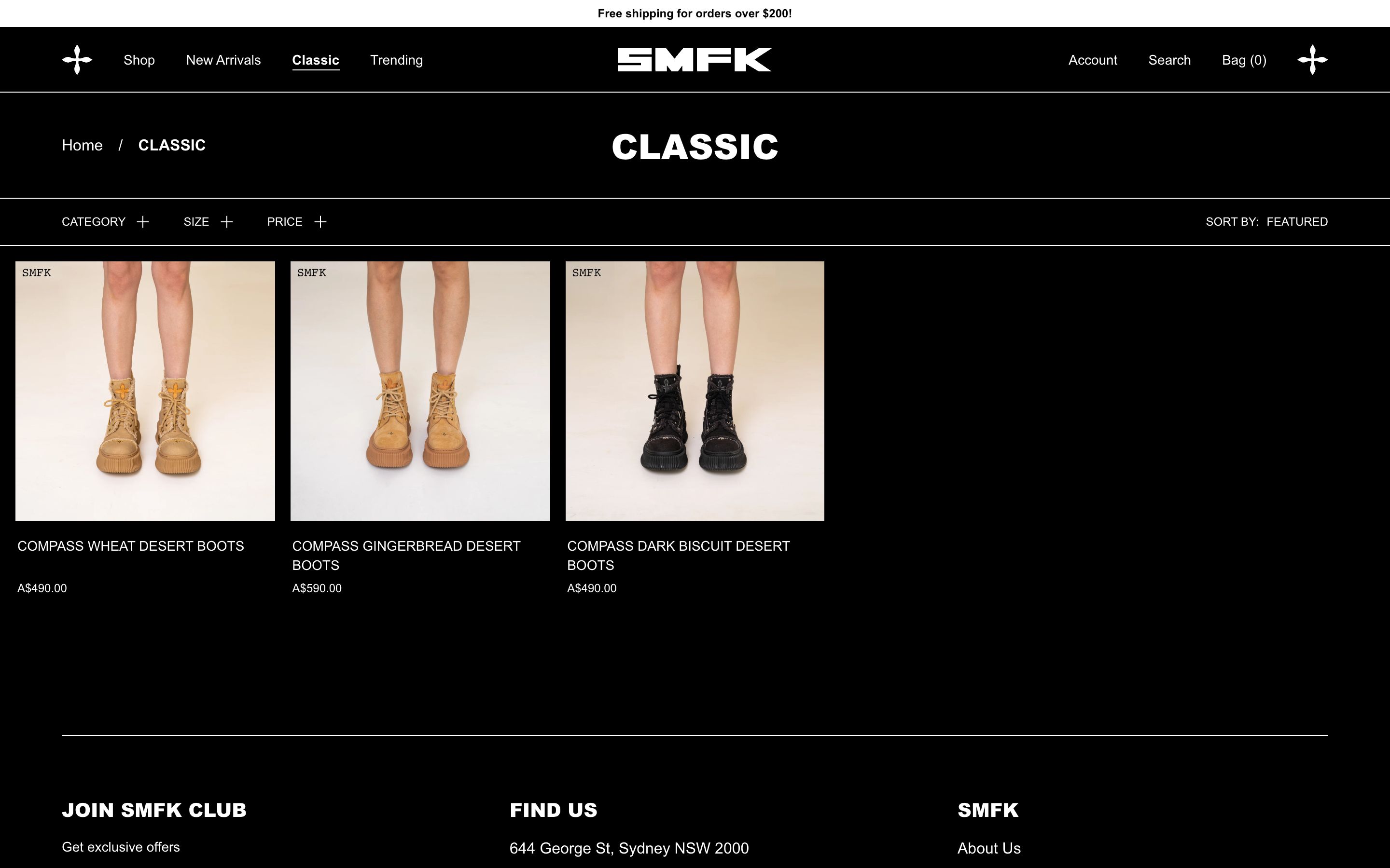 SMFK Australia screenshot