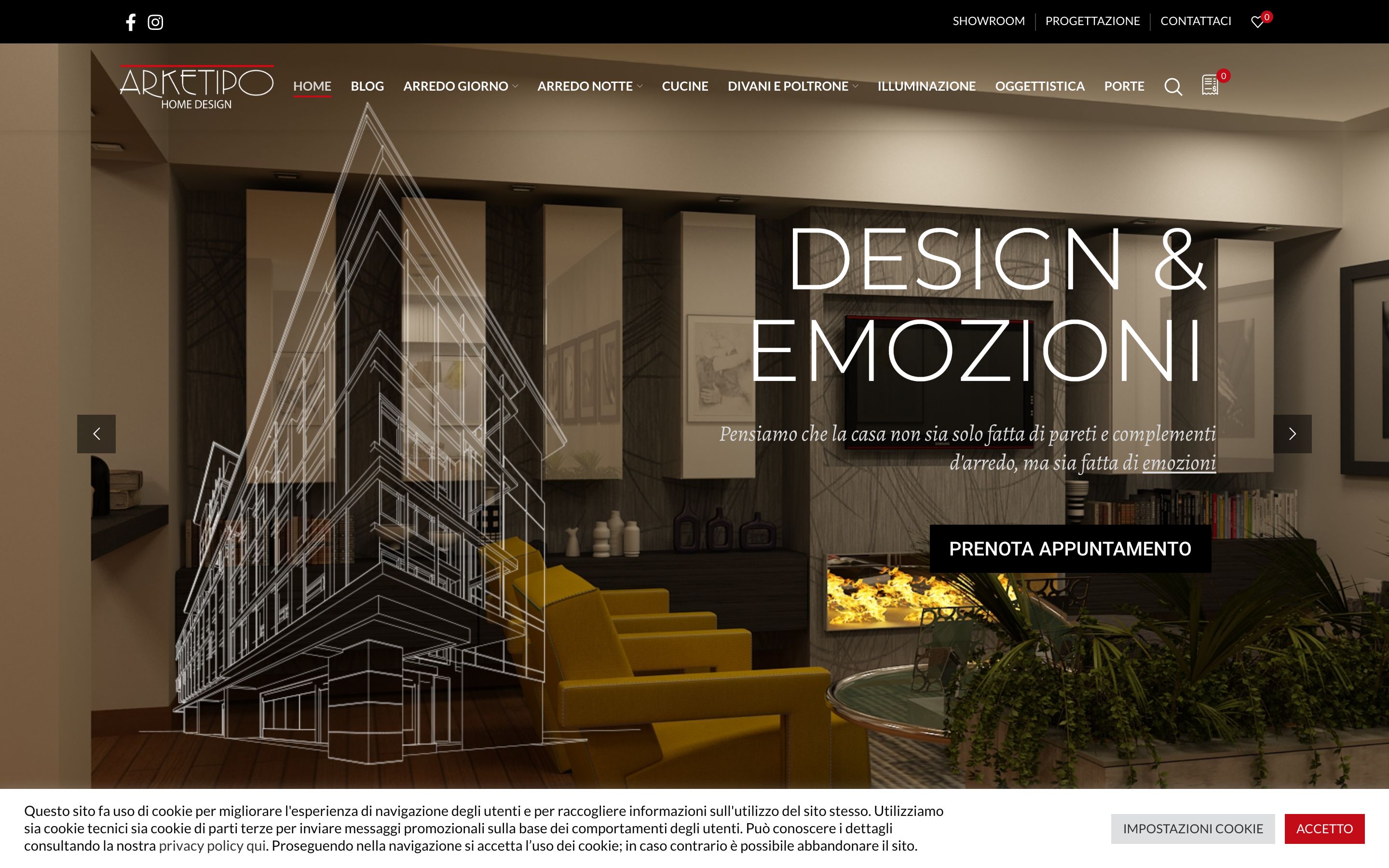 Arketipo Home Design screenshot