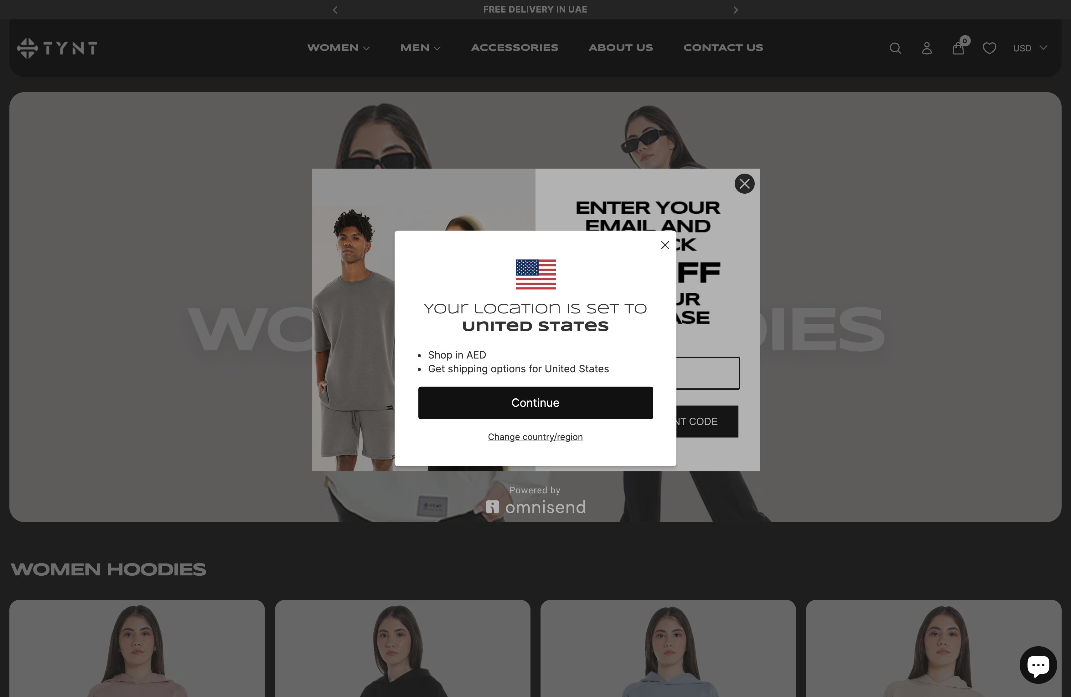 Brand Website Revamp for TYNT: A Premium Streetwear Fashion Brand