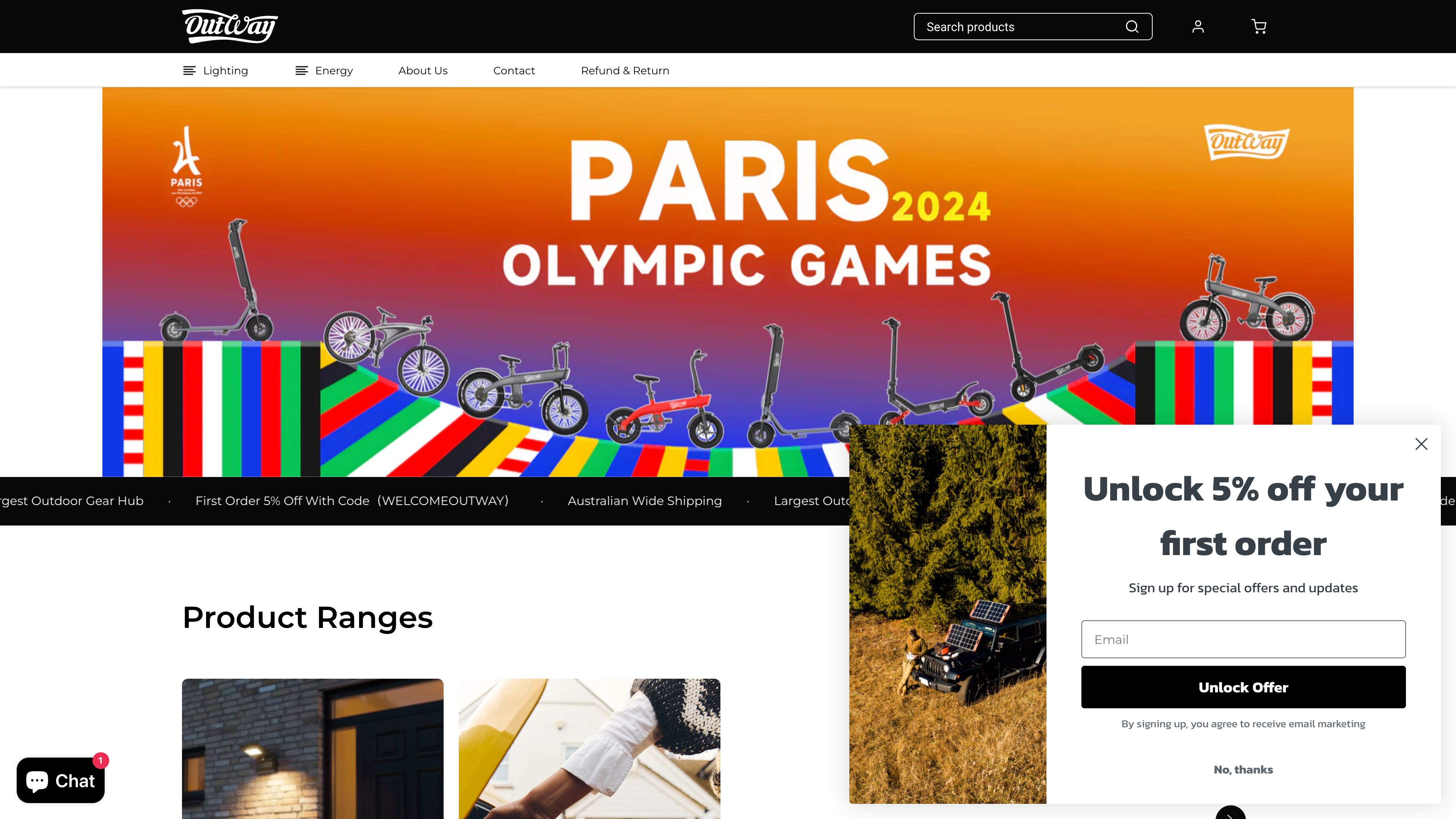 Outway Australia screenshot 6