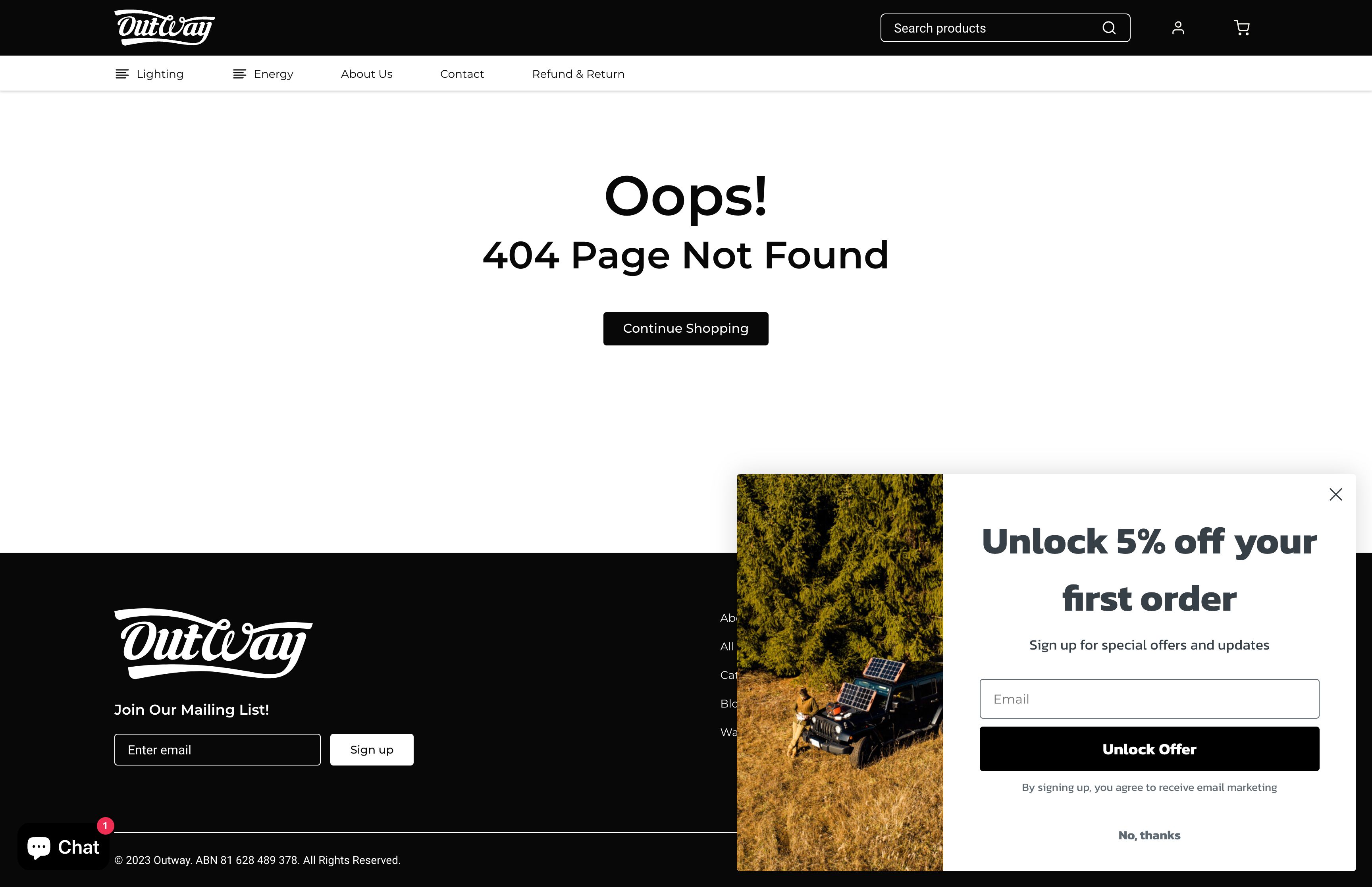 Outway Australia screenshot 3