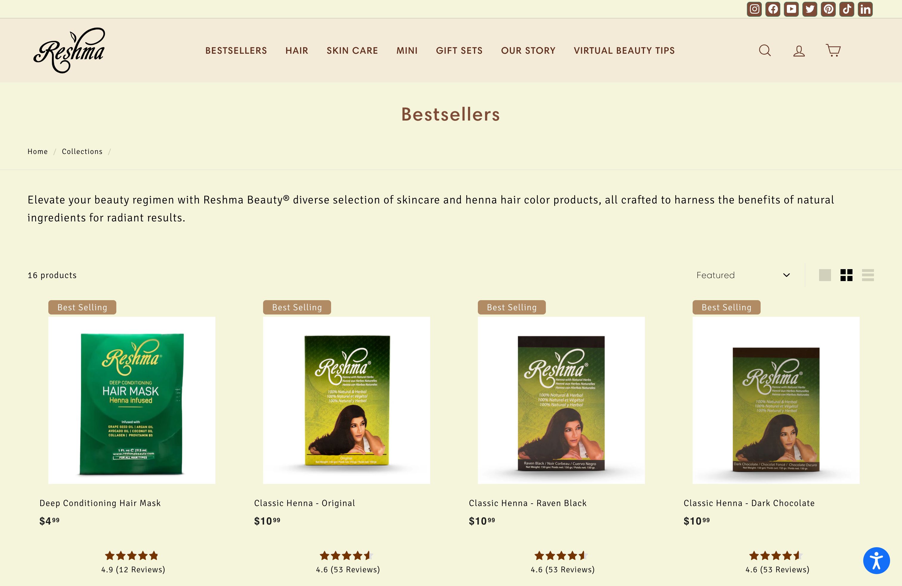 Reshma beauty screenshot 5