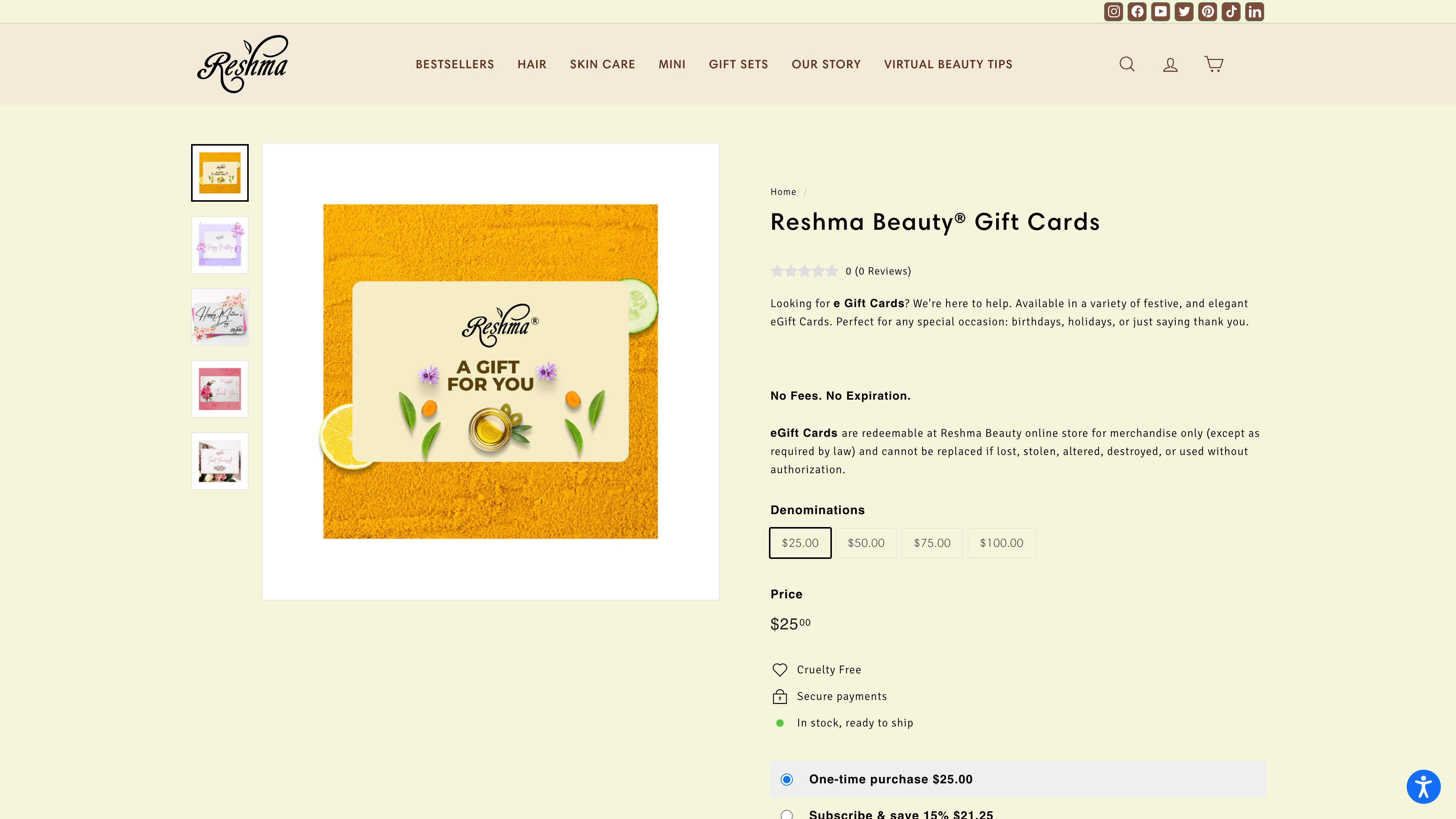 Reshma beauty screenshot