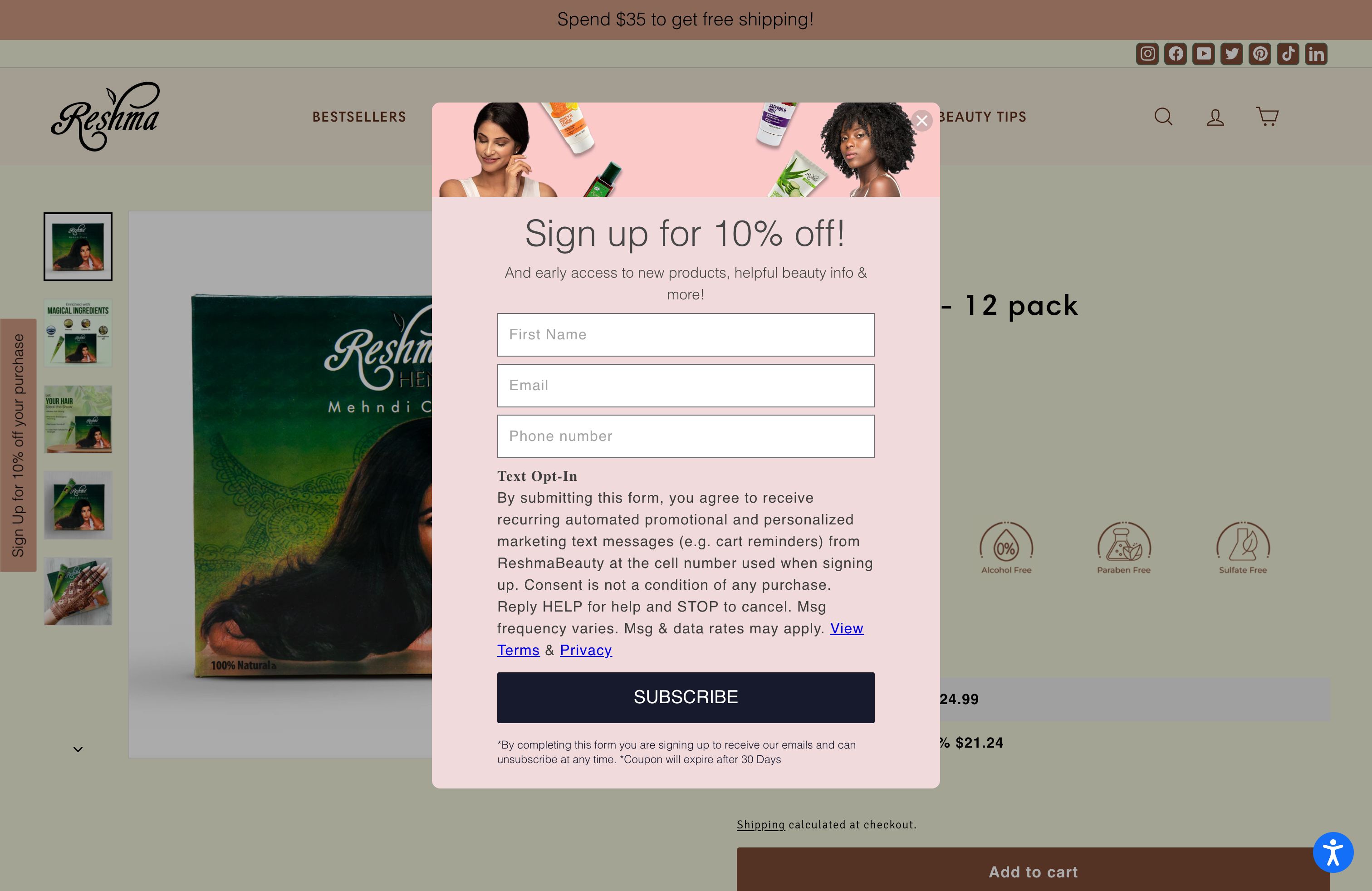 Reshma beauty screenshot 4