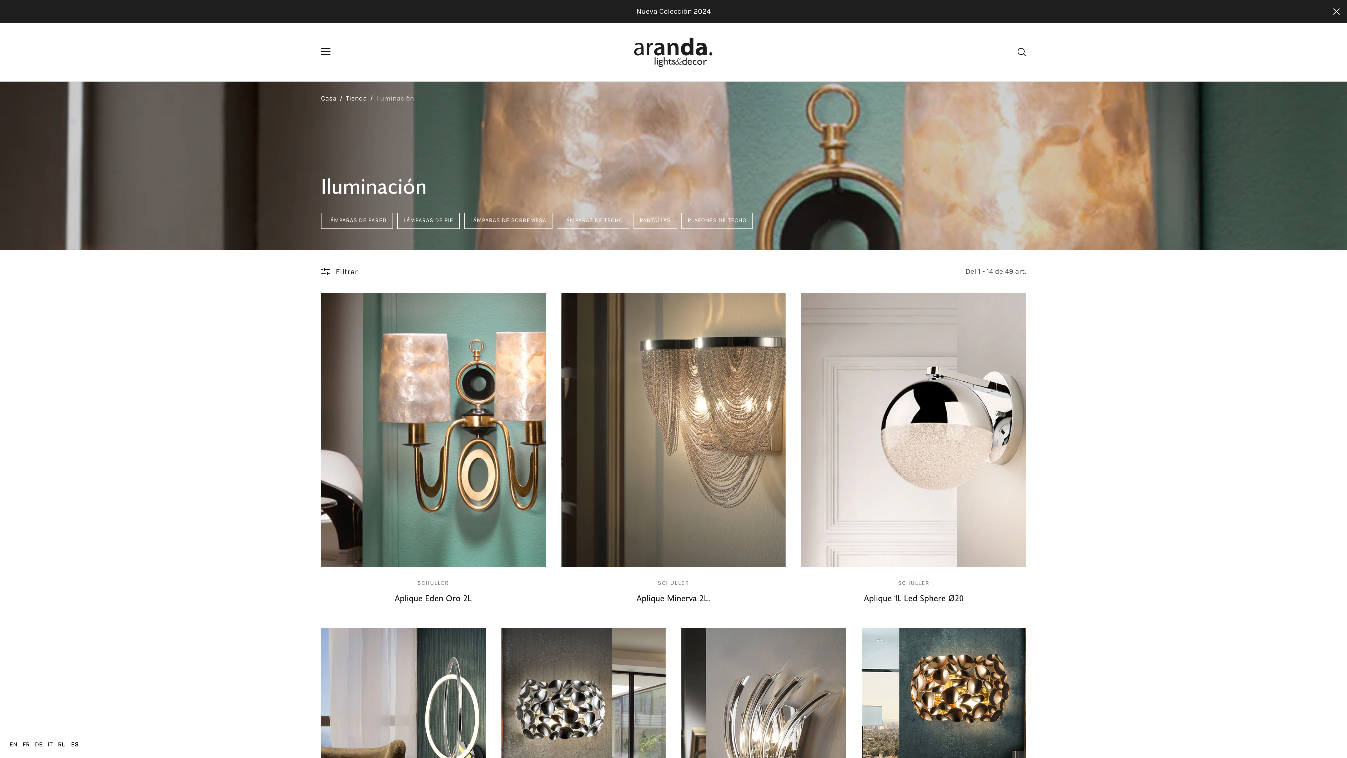 Aranda Lights & Deco screenshot