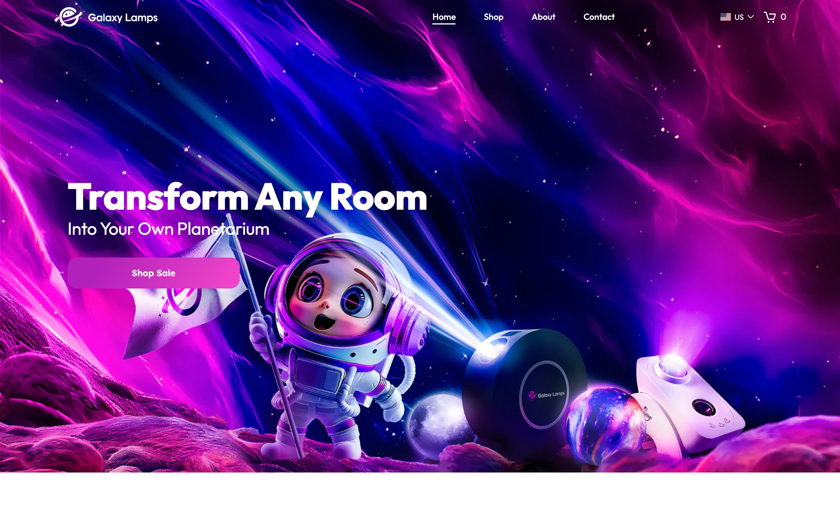 galaxylamps screenshot 2