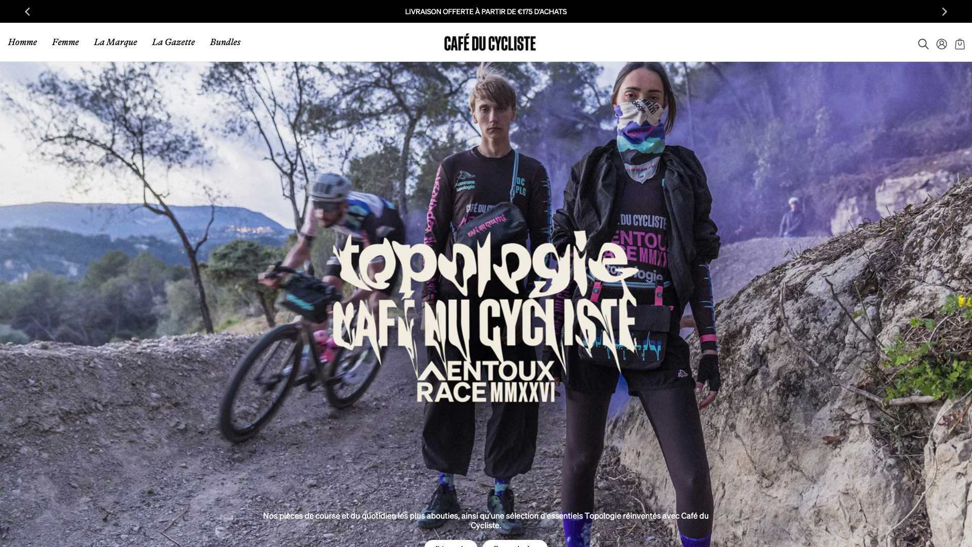Café du Cycliste - Migration from Magento to Shopify Plus