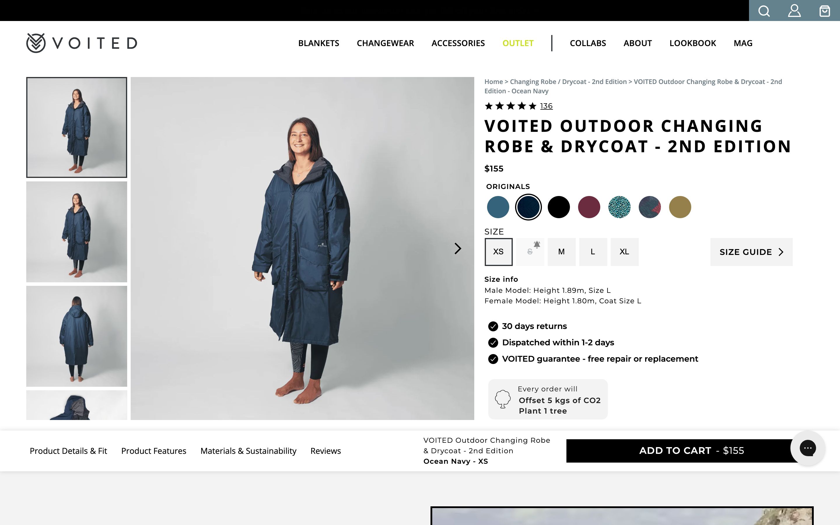 VOITED - Camping Blankets & Outdoor Gear Ecommerce Success screenshot 5