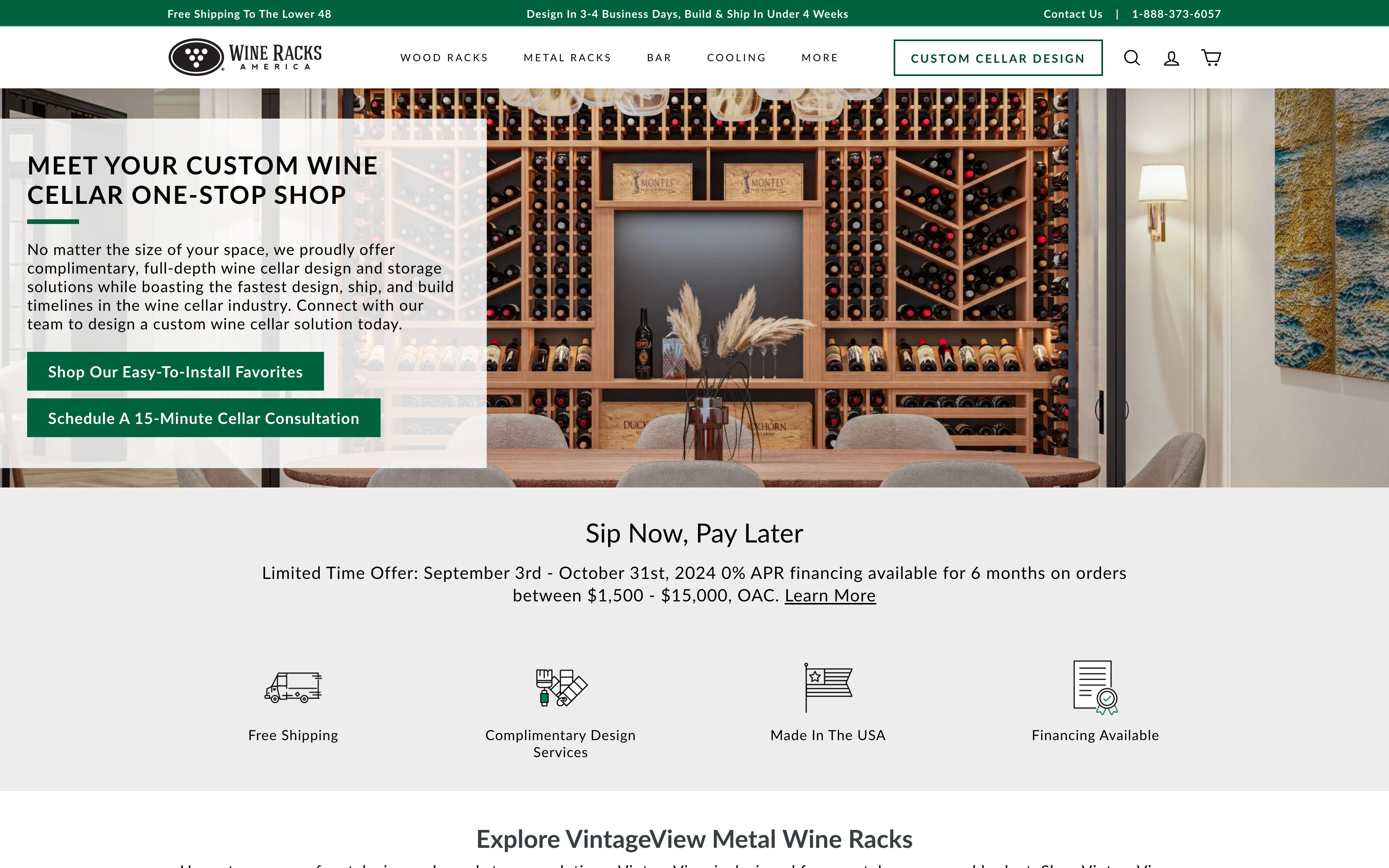 Wineracksamerica - Shopify Plus Website Development screenshot 5