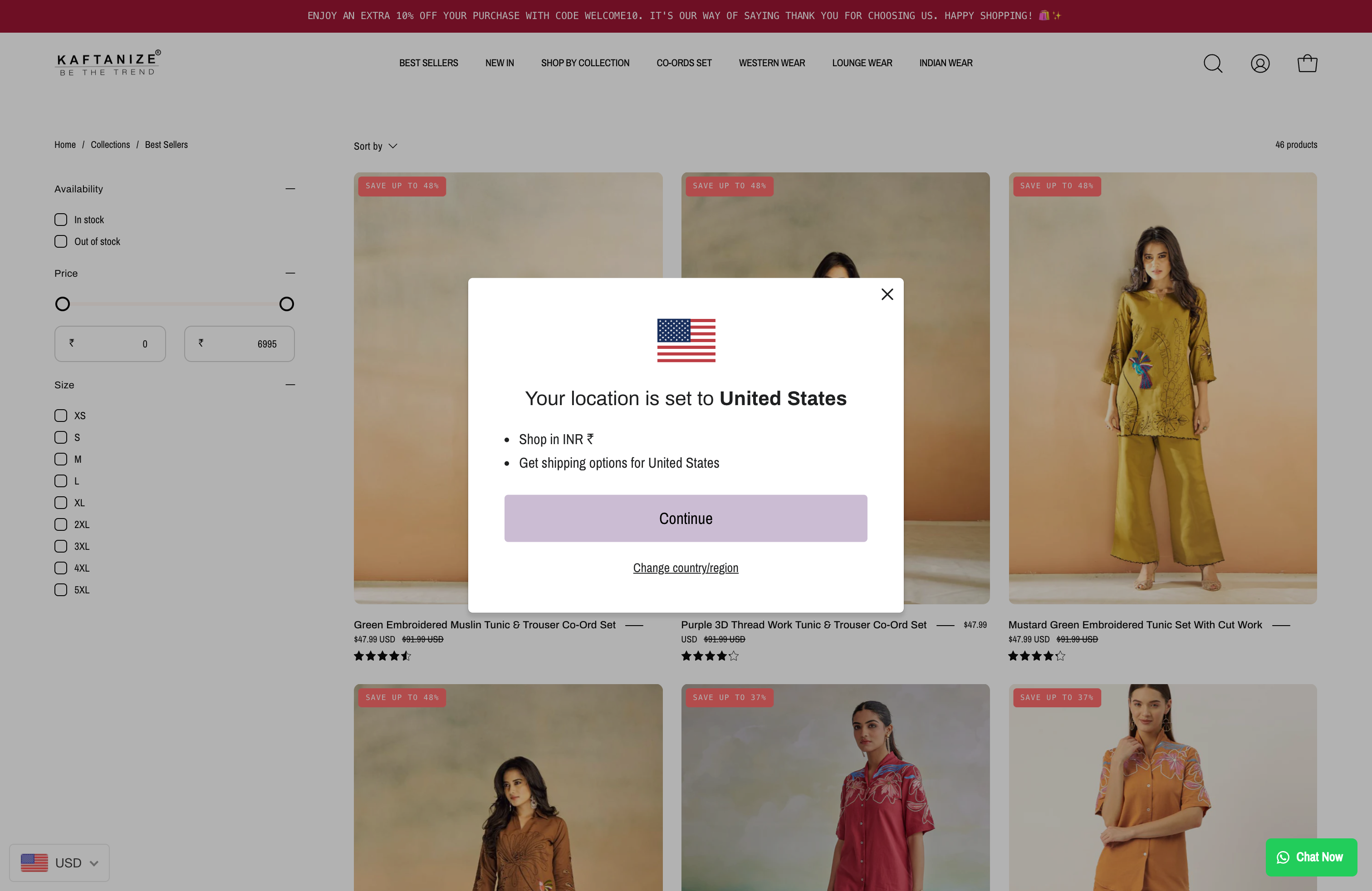 Kaftanize Clothing screenshot