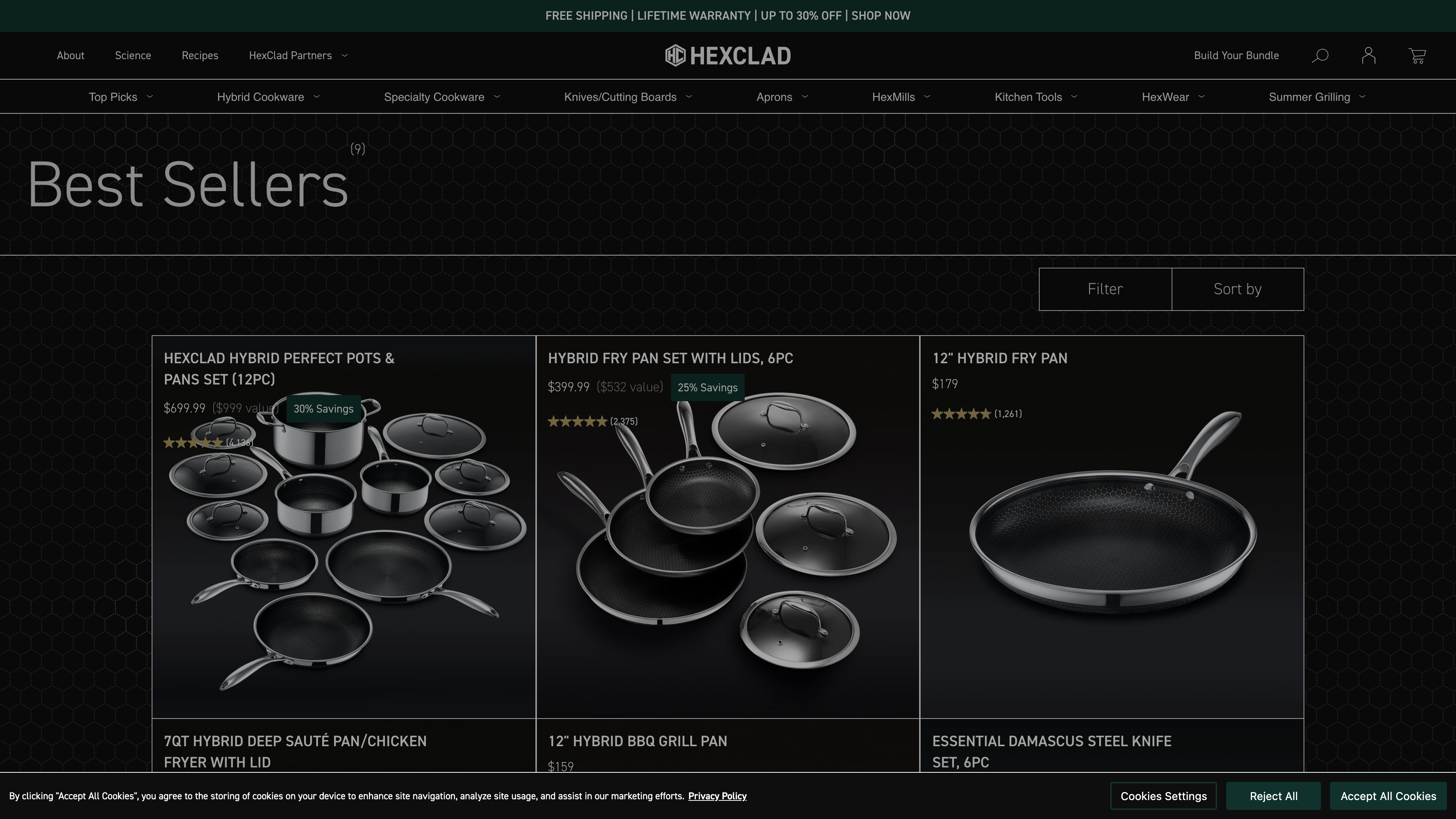 Hexclad screenshot 2