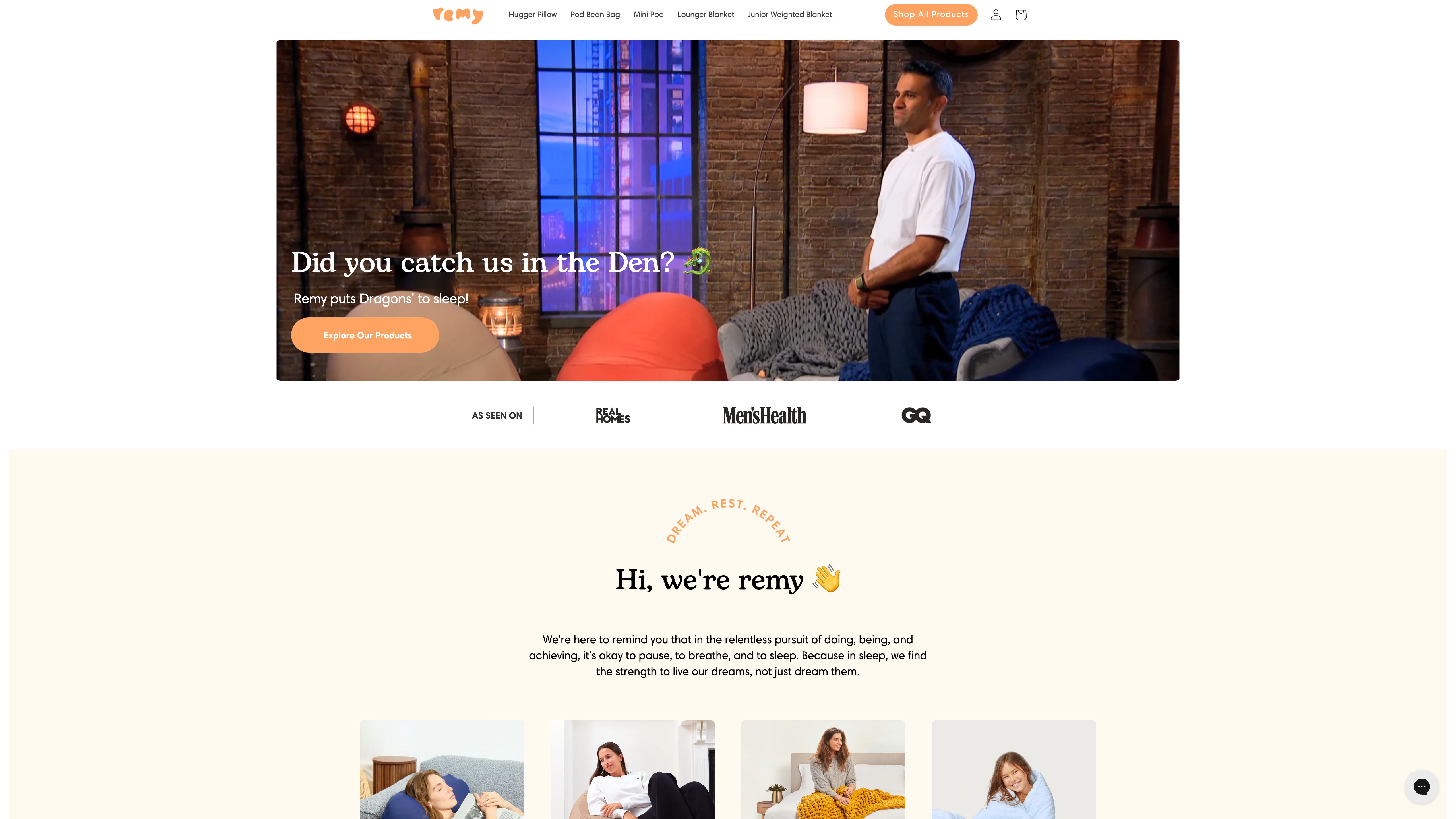 Custom Shopify Store Designed from Adobe XD Design Files screenshot
