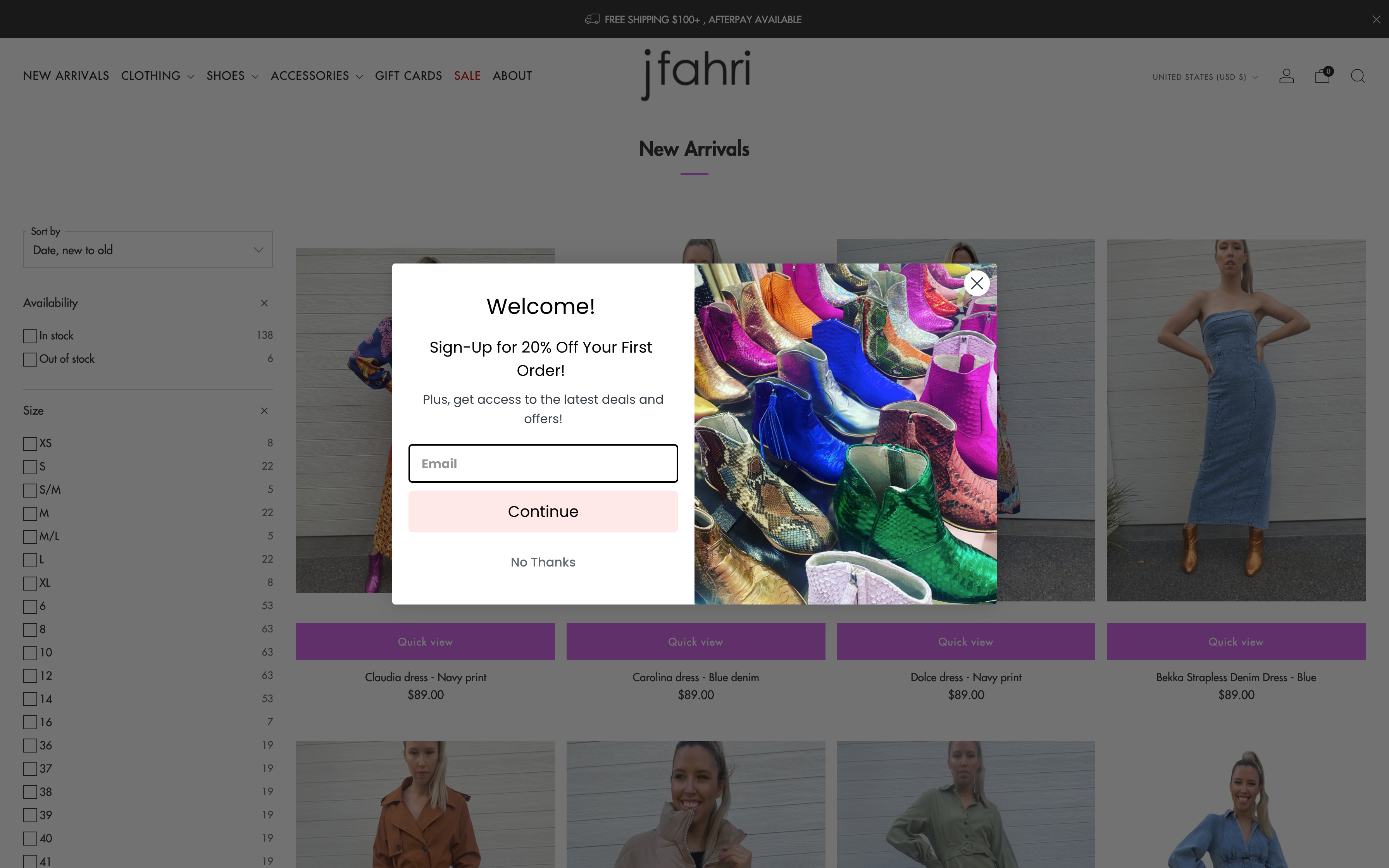 Eye Catching Clothing Store screenshot