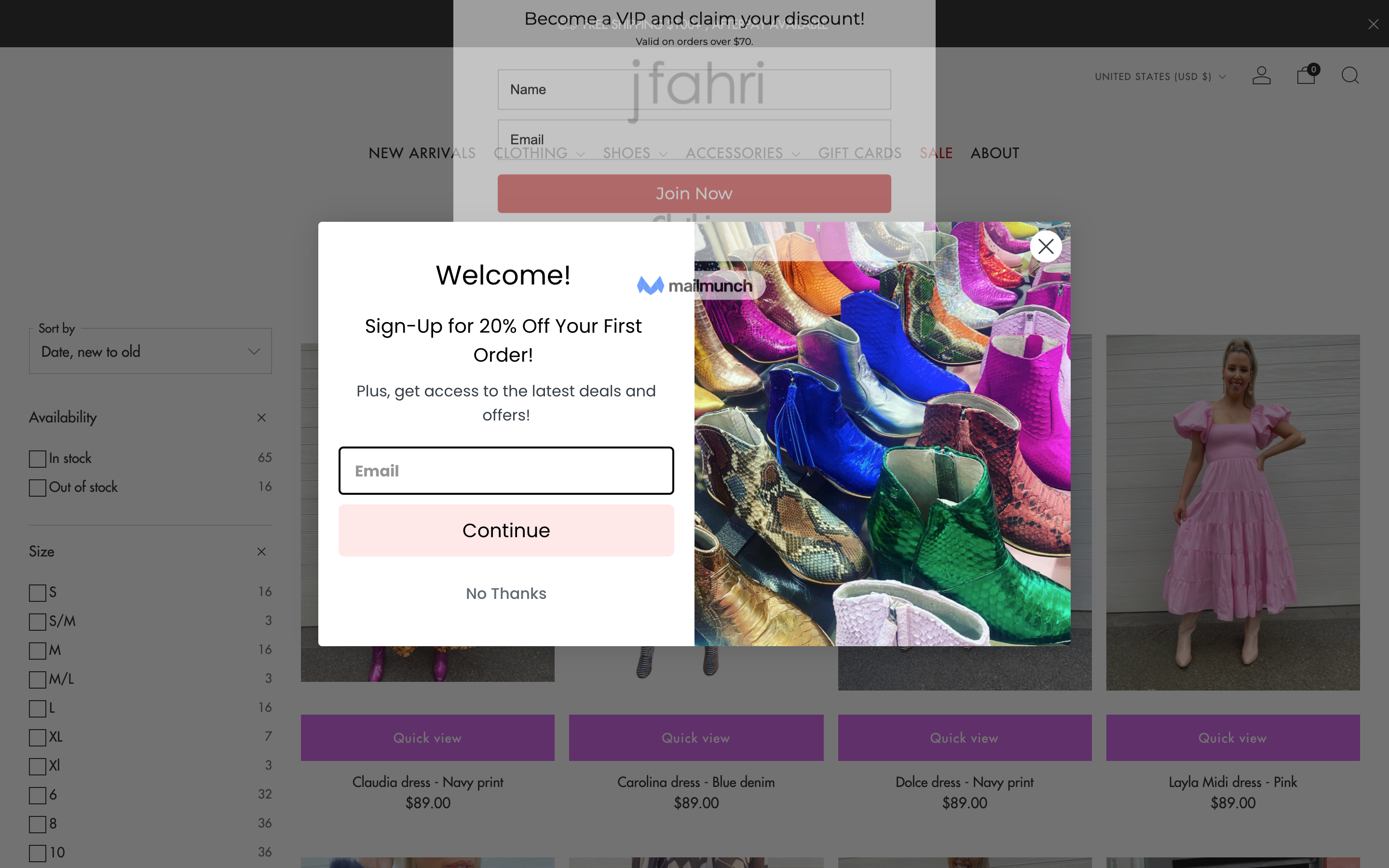 Eye Catching Clothing Store screenshot 2