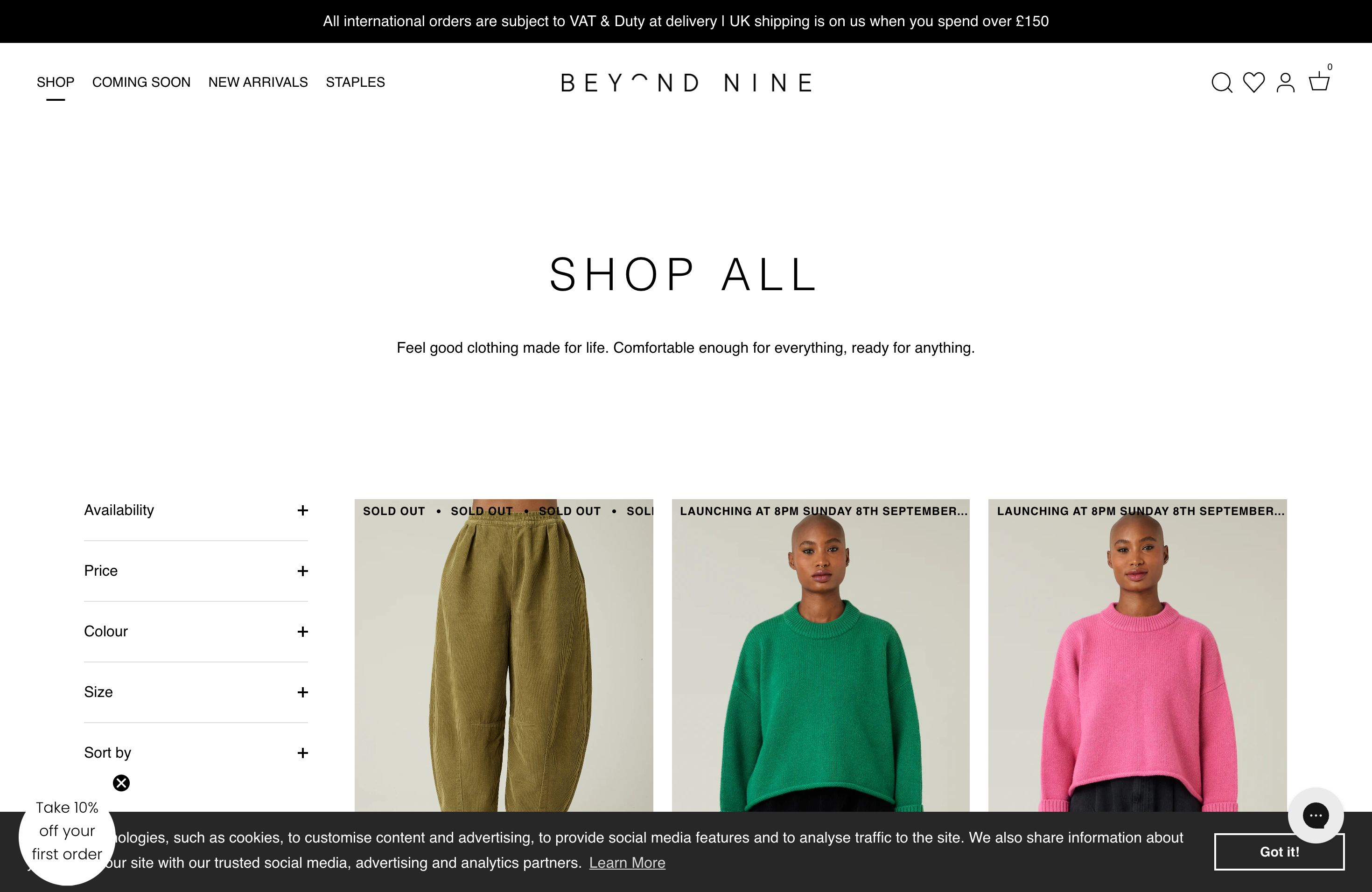 Beyond Nine screenshot