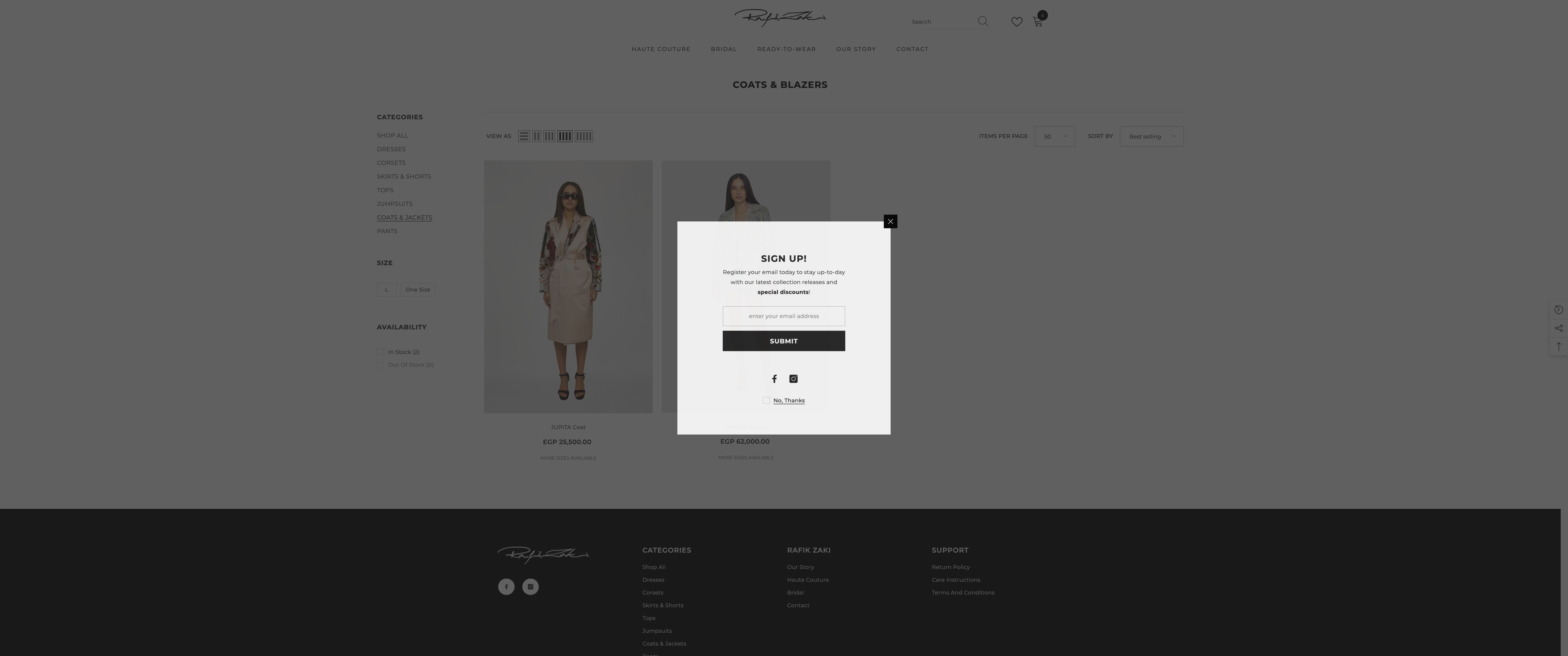Rafik Zaki Couture screenshot 2