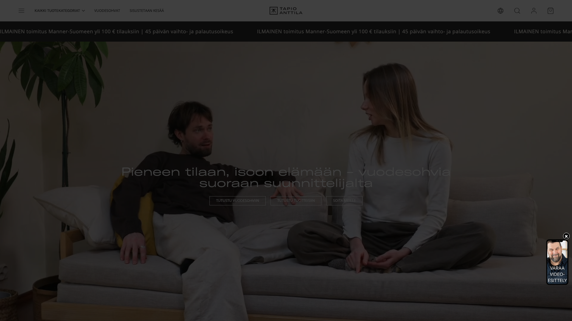 Tapio Anttila - internationally awarded furniture designer chose Shopi