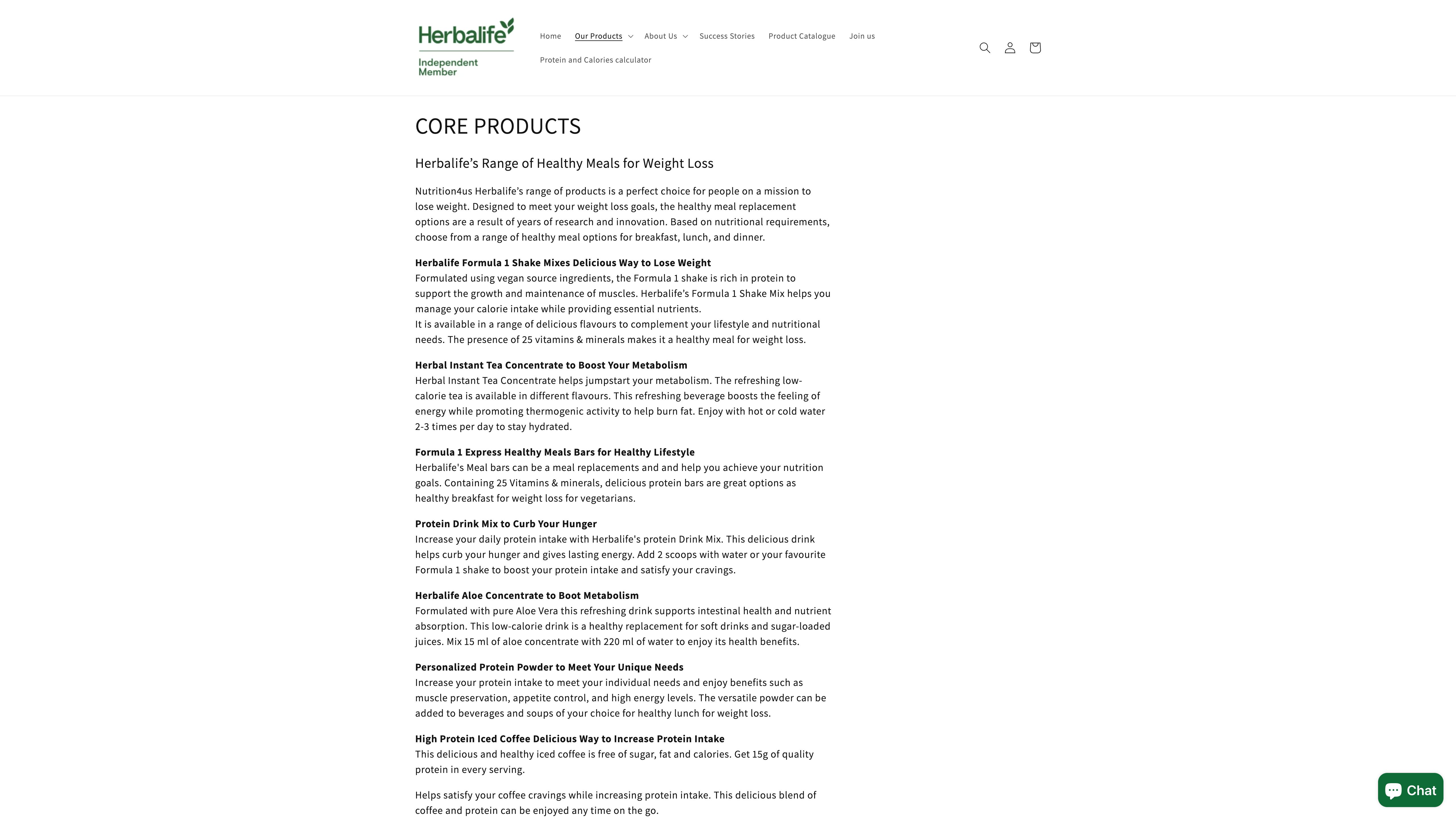 Nutritionist Website Development screenshot 5