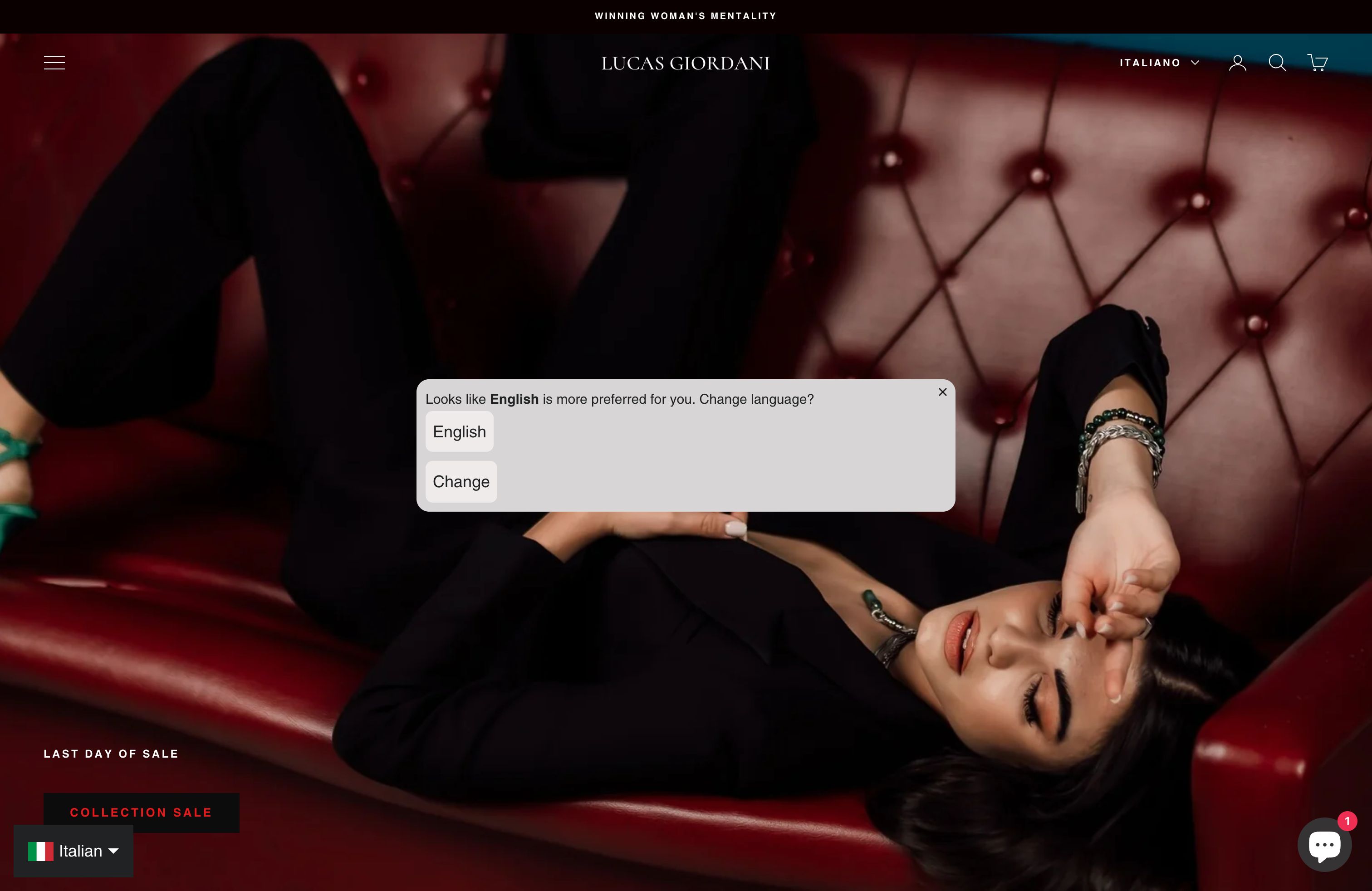 Lucas Giordani official website | Clothing - Shoes screenshot 6