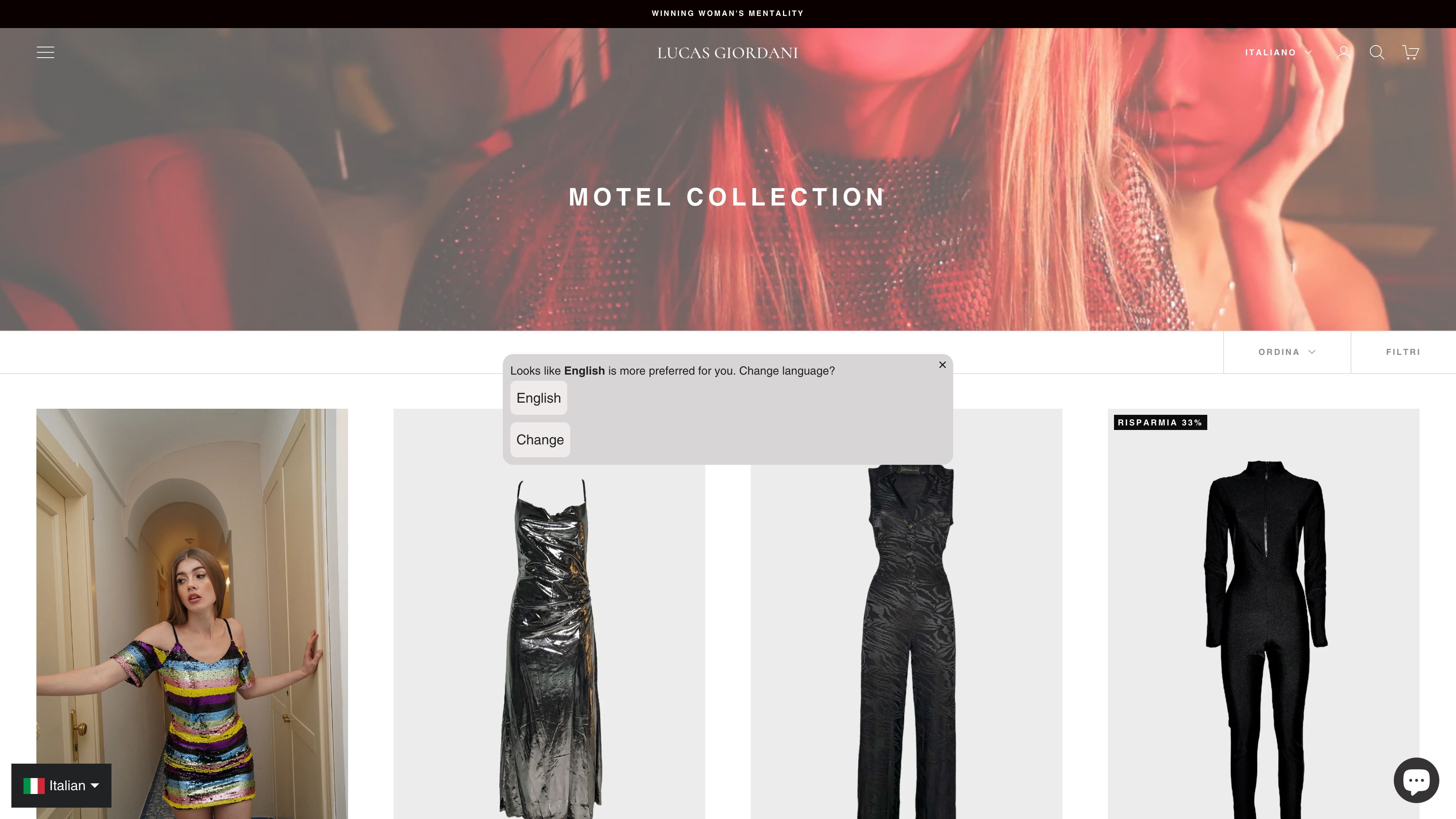 Lucas Giordani official website | Clothing - Shoes screenshot 3
