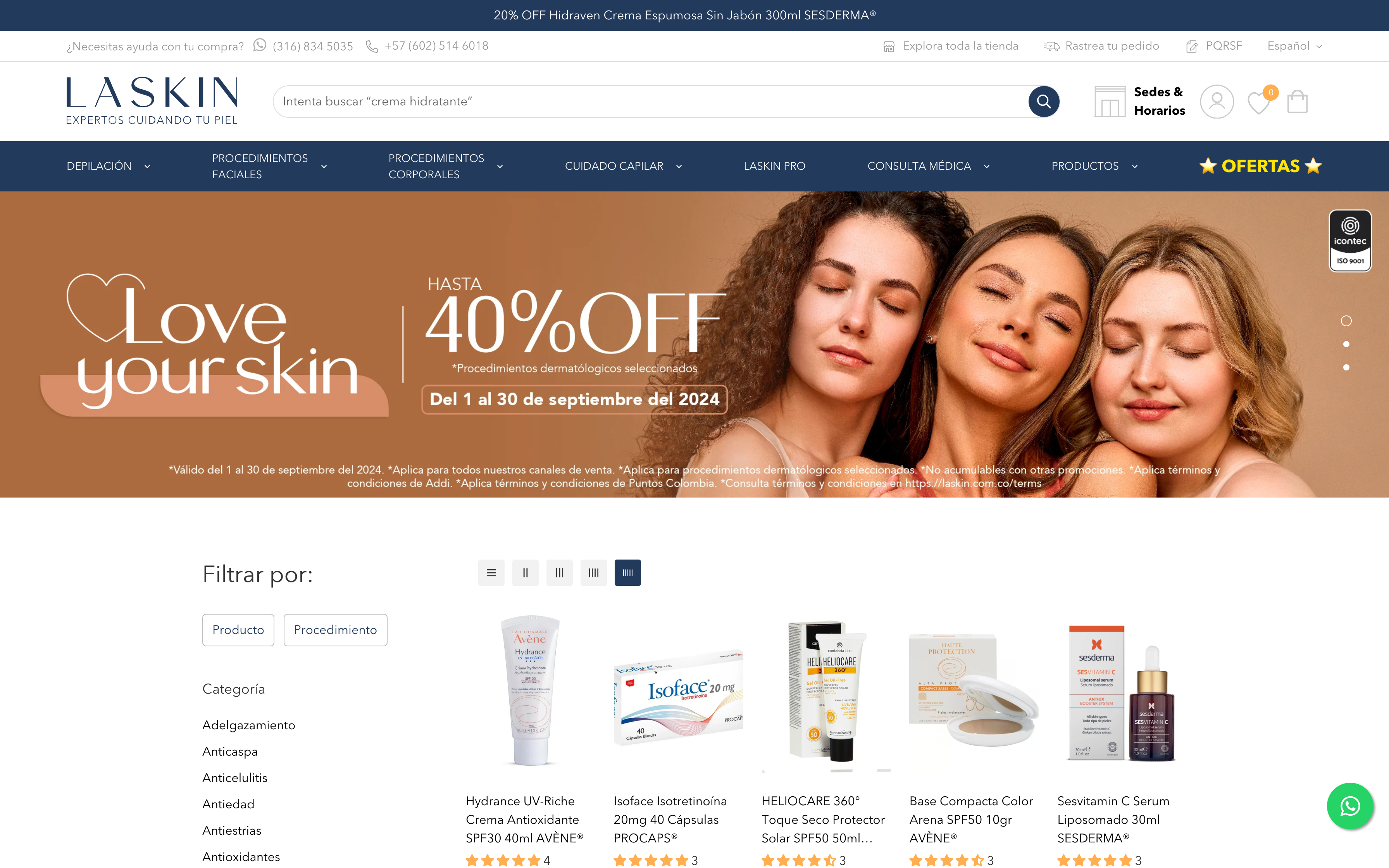 Product/Service ecommerce screenshot 2