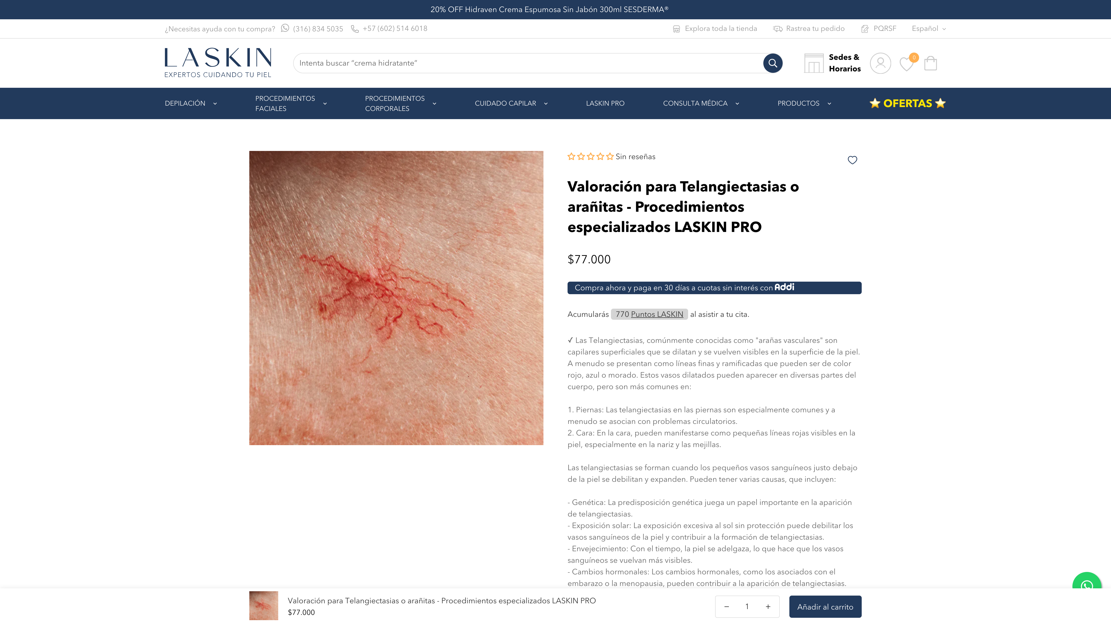 Product/Service ecommerce screenshot 6