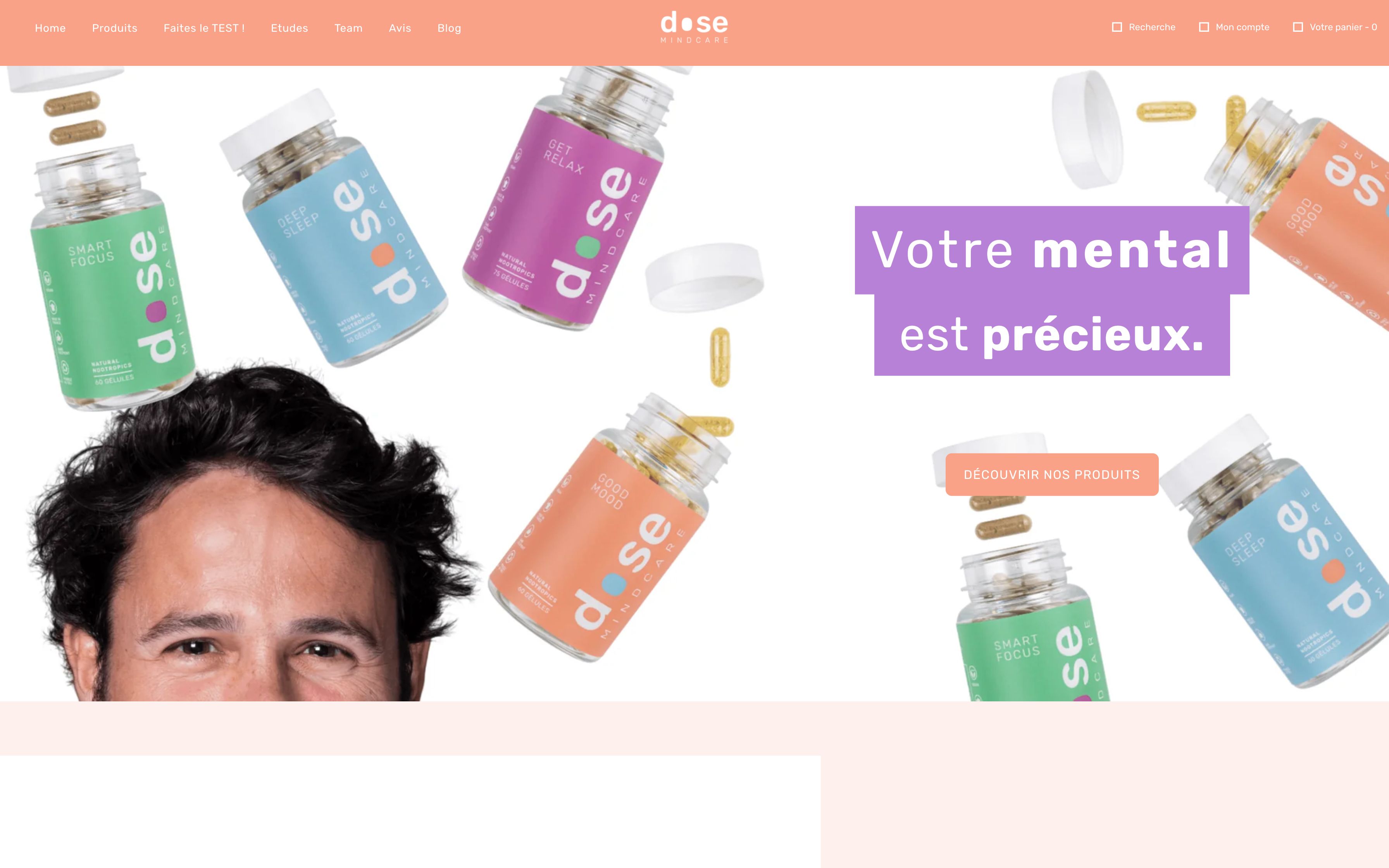 French Website focused to create an experience around the product. screenshot 6