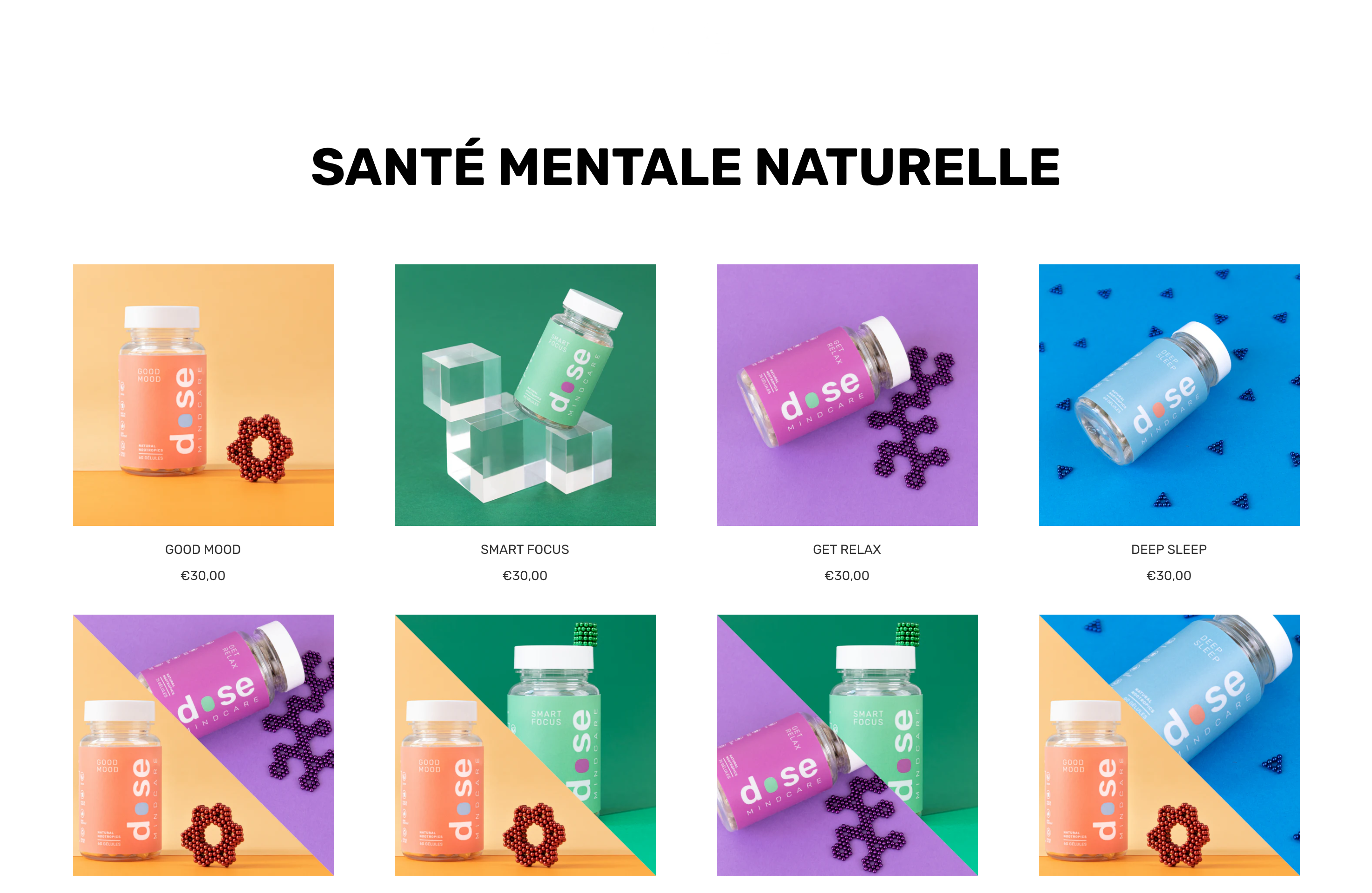 French Website focused to create an experience around the product. screenshot 5