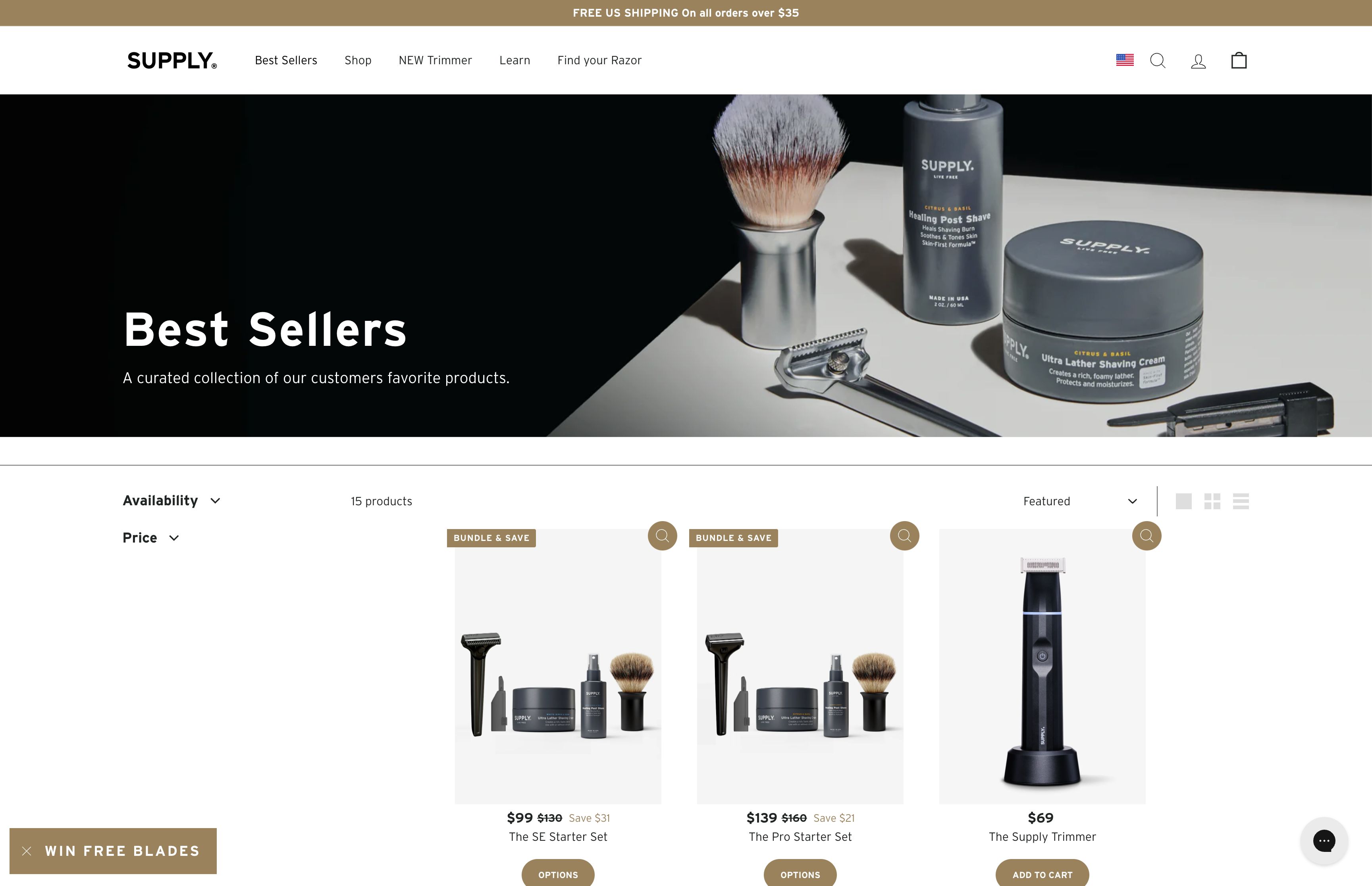 Custom Designed & Developed Store for Supply screenshot 3