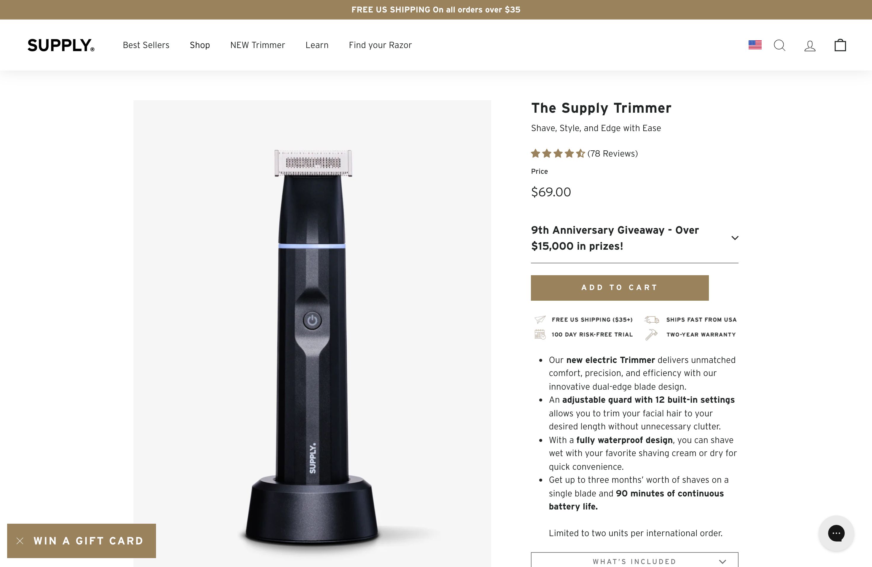 Custom Designed & Developed Store for Supply screenshot 6