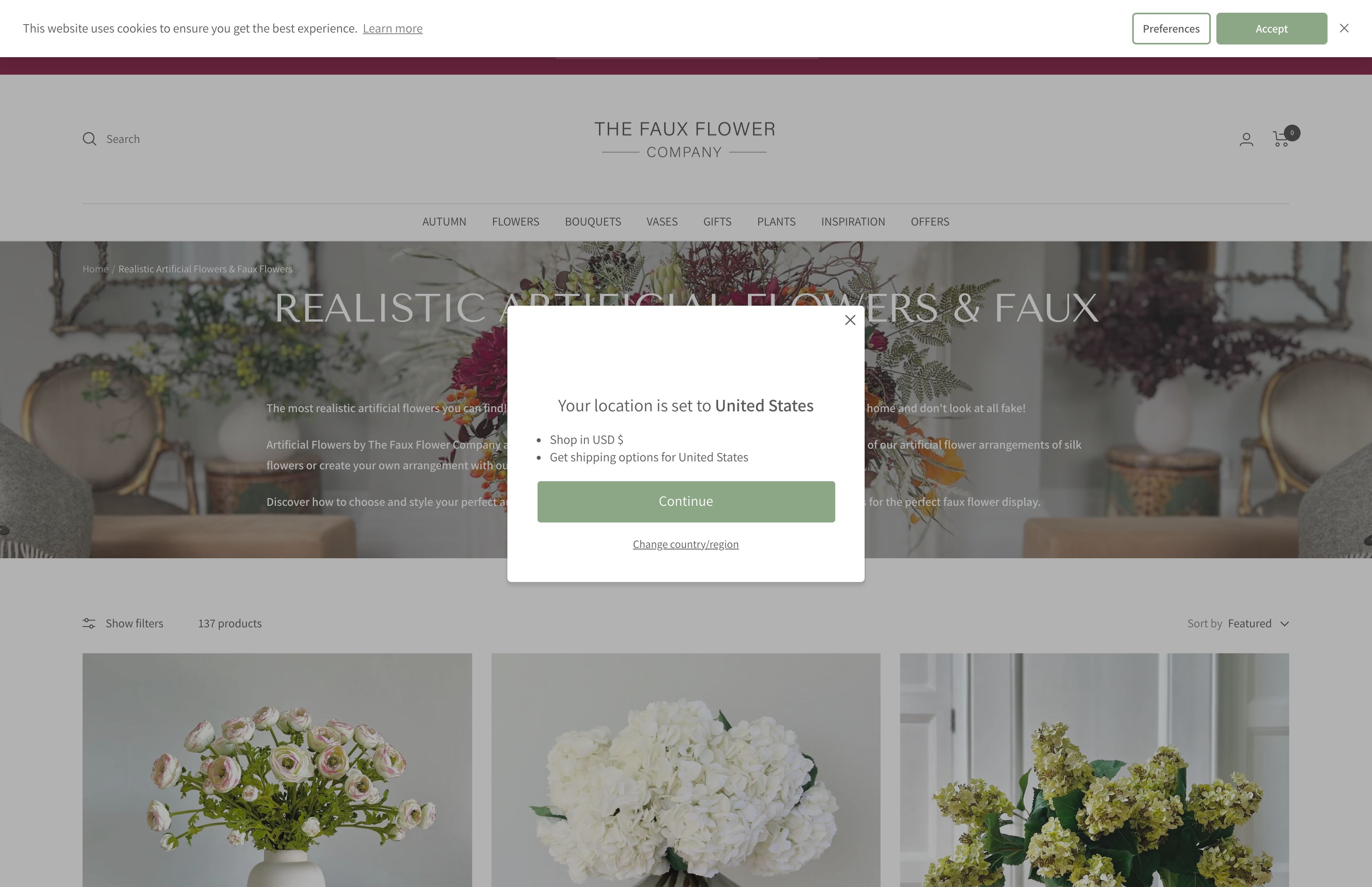The faux flower company  screenshot 3