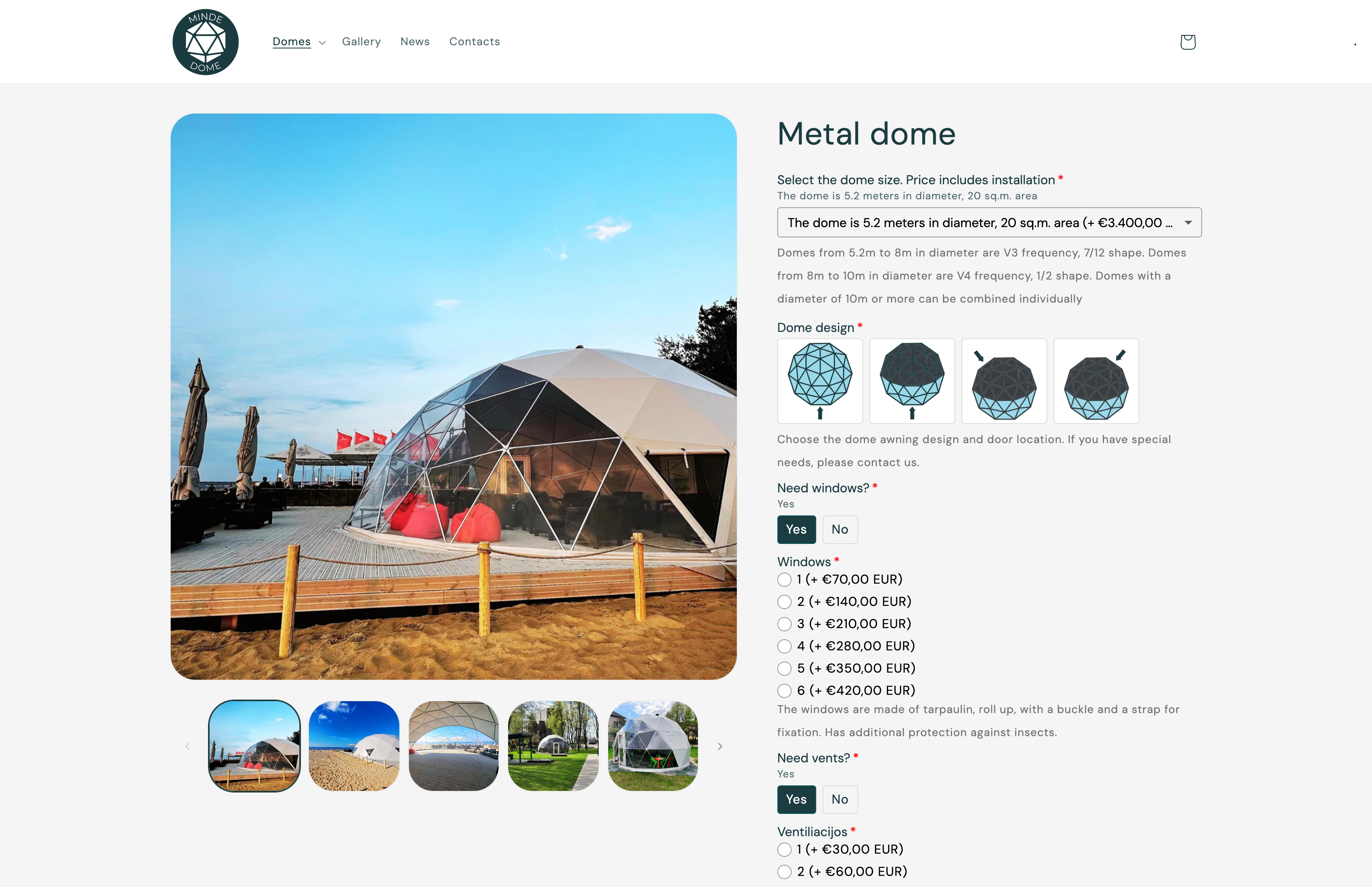 Mindedomes screenshot 2