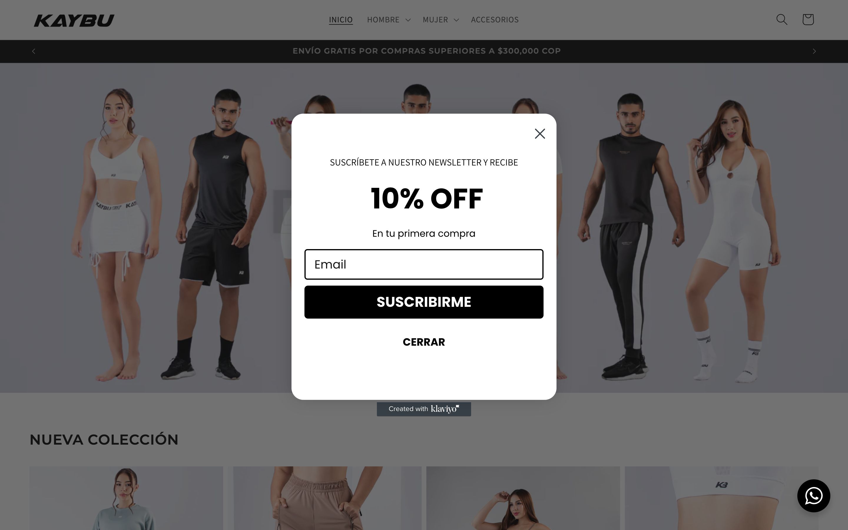 Tienda de ropa deportiva screenshot 6