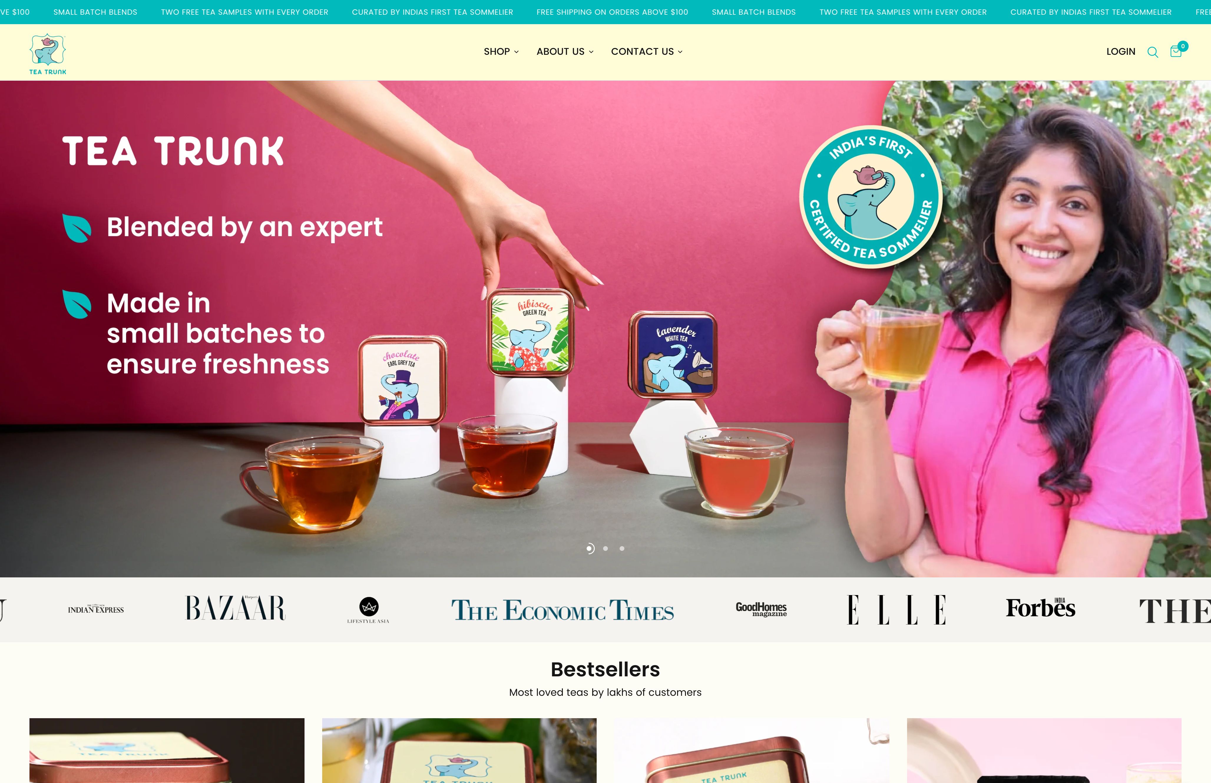 Tea Trunk screenshot 4