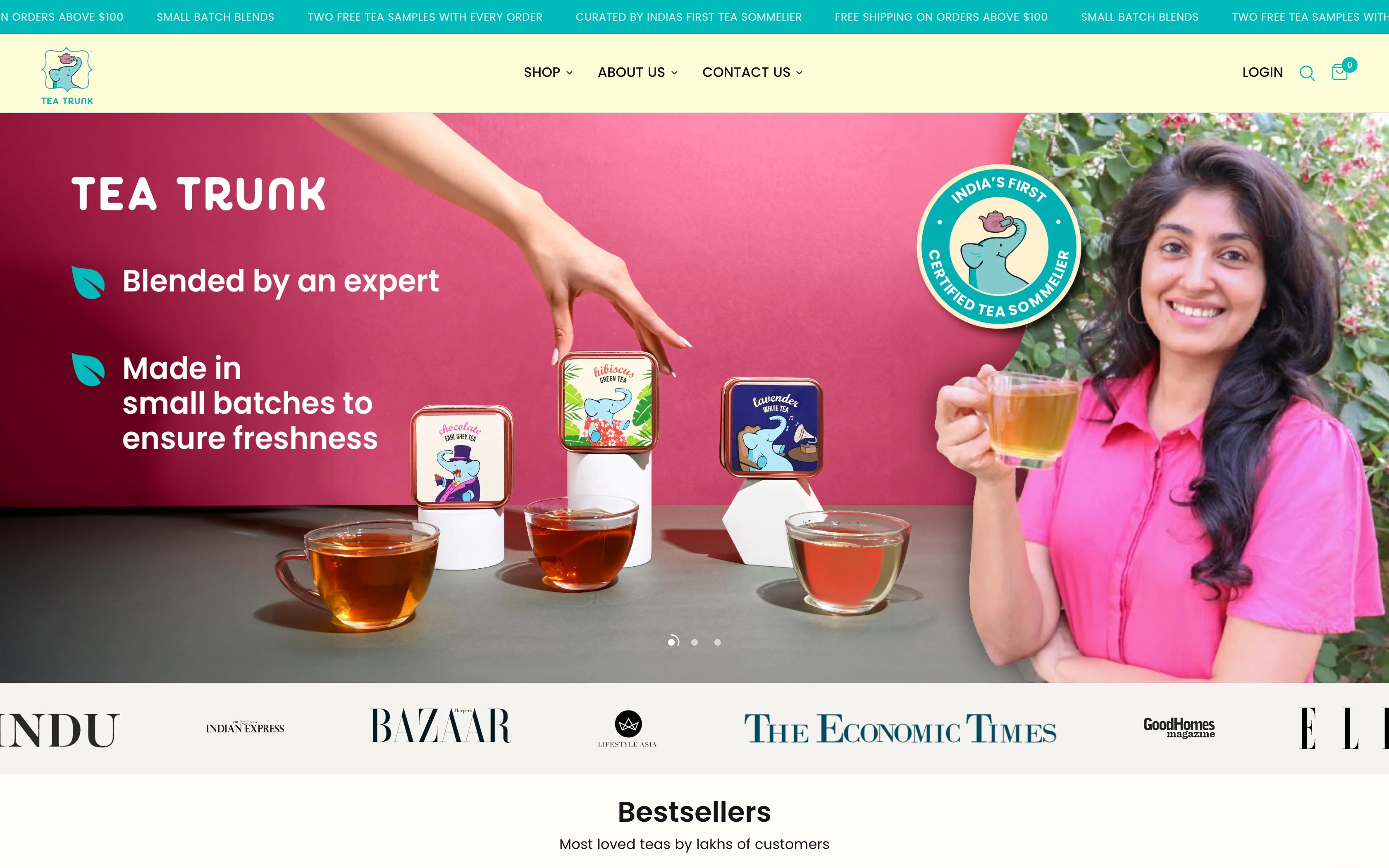Tea Trunk screenshot 2